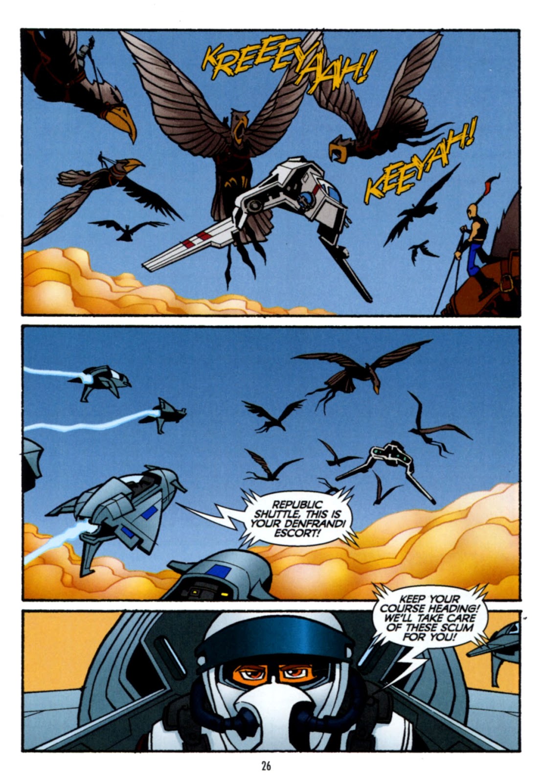 Star Wars: The Clone Wars - The Wind Raiders of Taloraan issue Full - Page 26