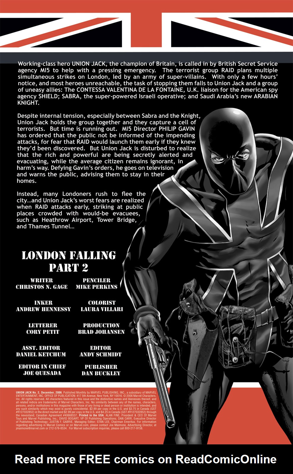 Read online Union Jack (2006) comic -  Issue #2 - 3