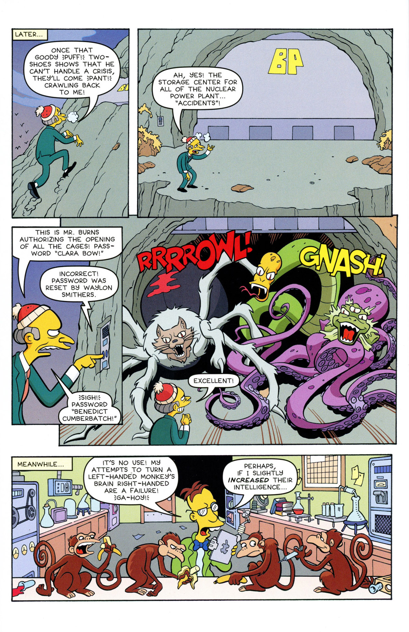 Read online Treehouse of Horror comic -  Issue #21 - 22