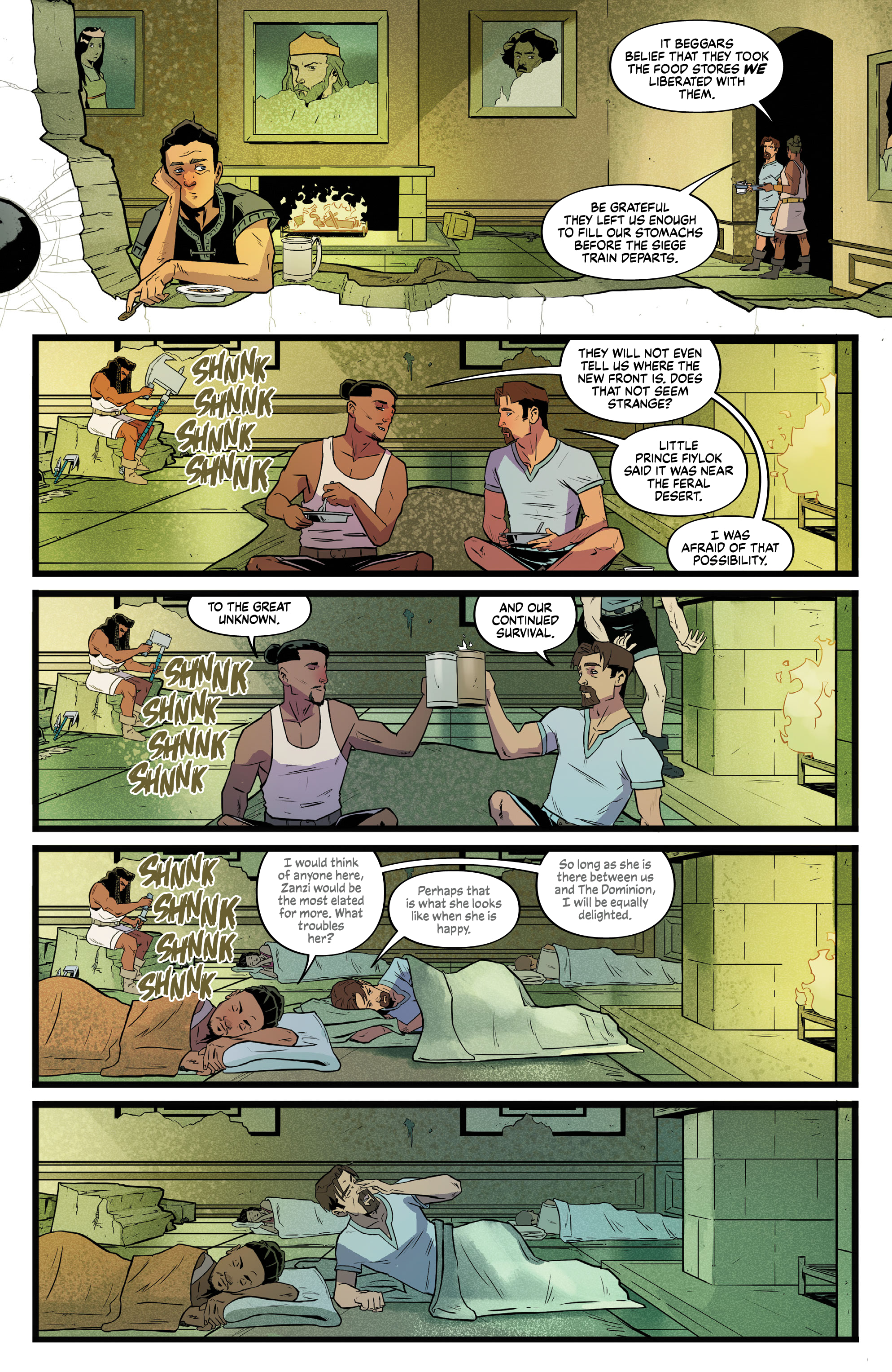 Read online Godfell comic -  Issue #1 - 13