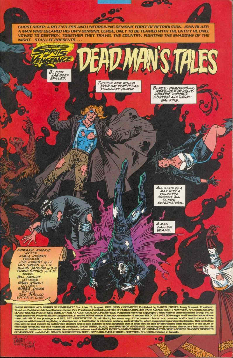 Read online Ghost Rider/Blaze: Spirits of Vengeance comic -  Issue #13 - 3
