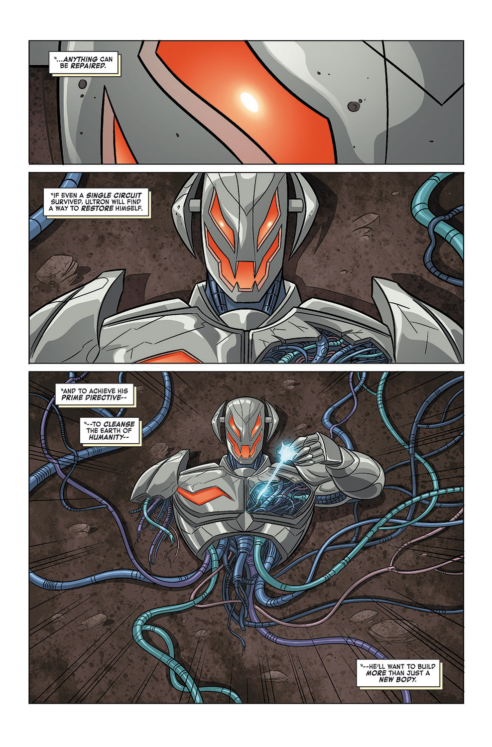 Read online Avengers in Gearing Up comic -  Issue # Full - 4