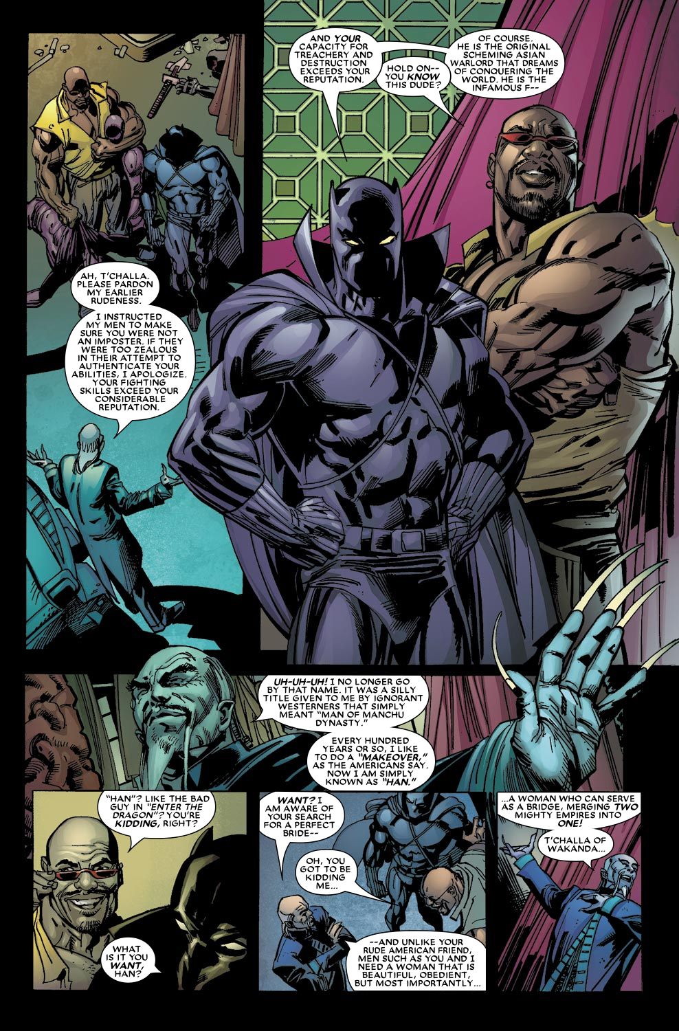 Read online Black Panther (2005) comic -  Issue #11 - 17