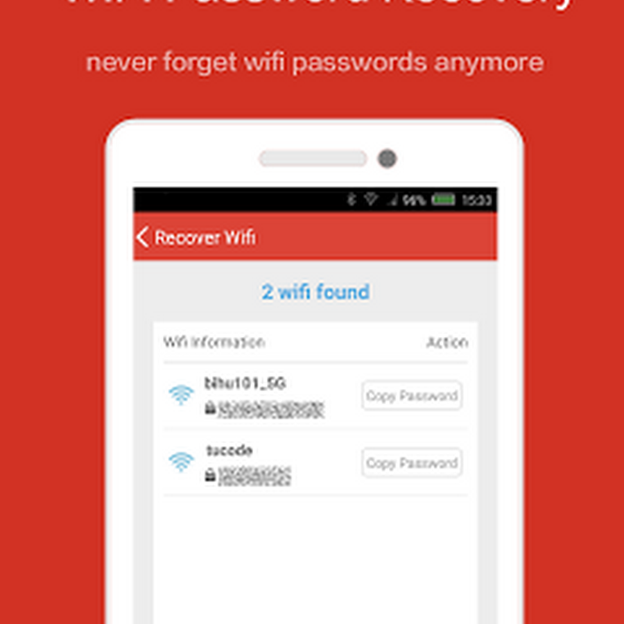 Wifi Password and Android Data Recovery