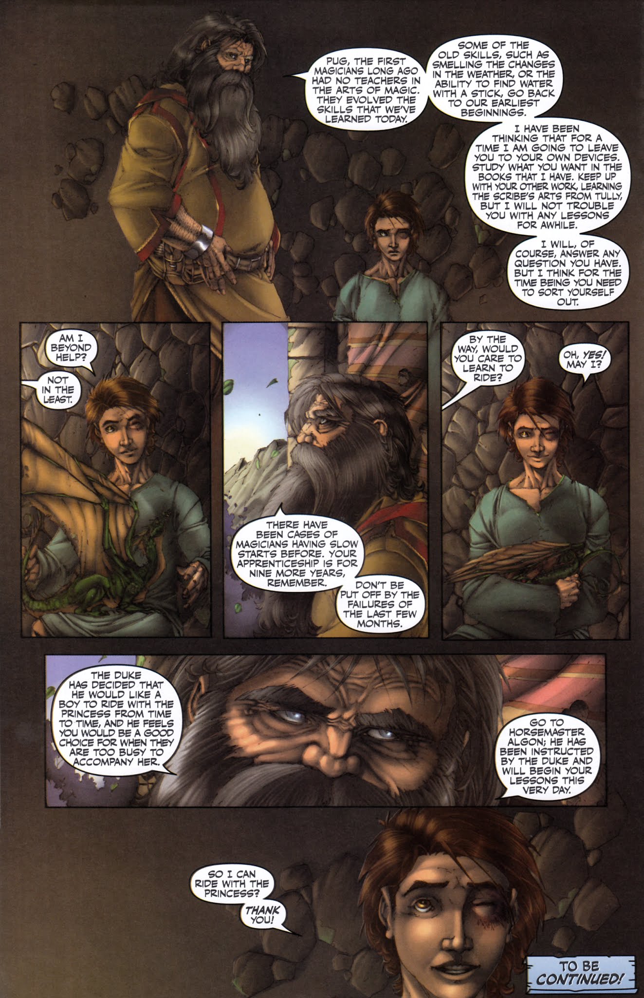 Read online Magician: Apprentice comic -  Issue #2 - 25