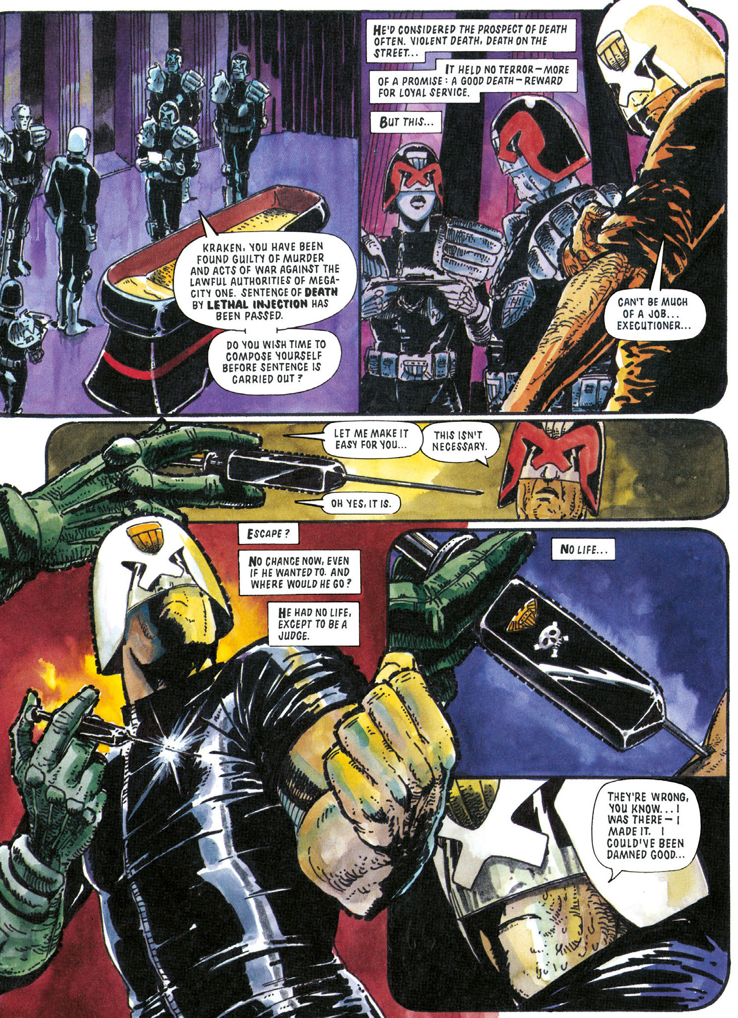 Read online Essential Judge Dredd: Necropolis comic -  Issue # TPB (Part 1) - 11