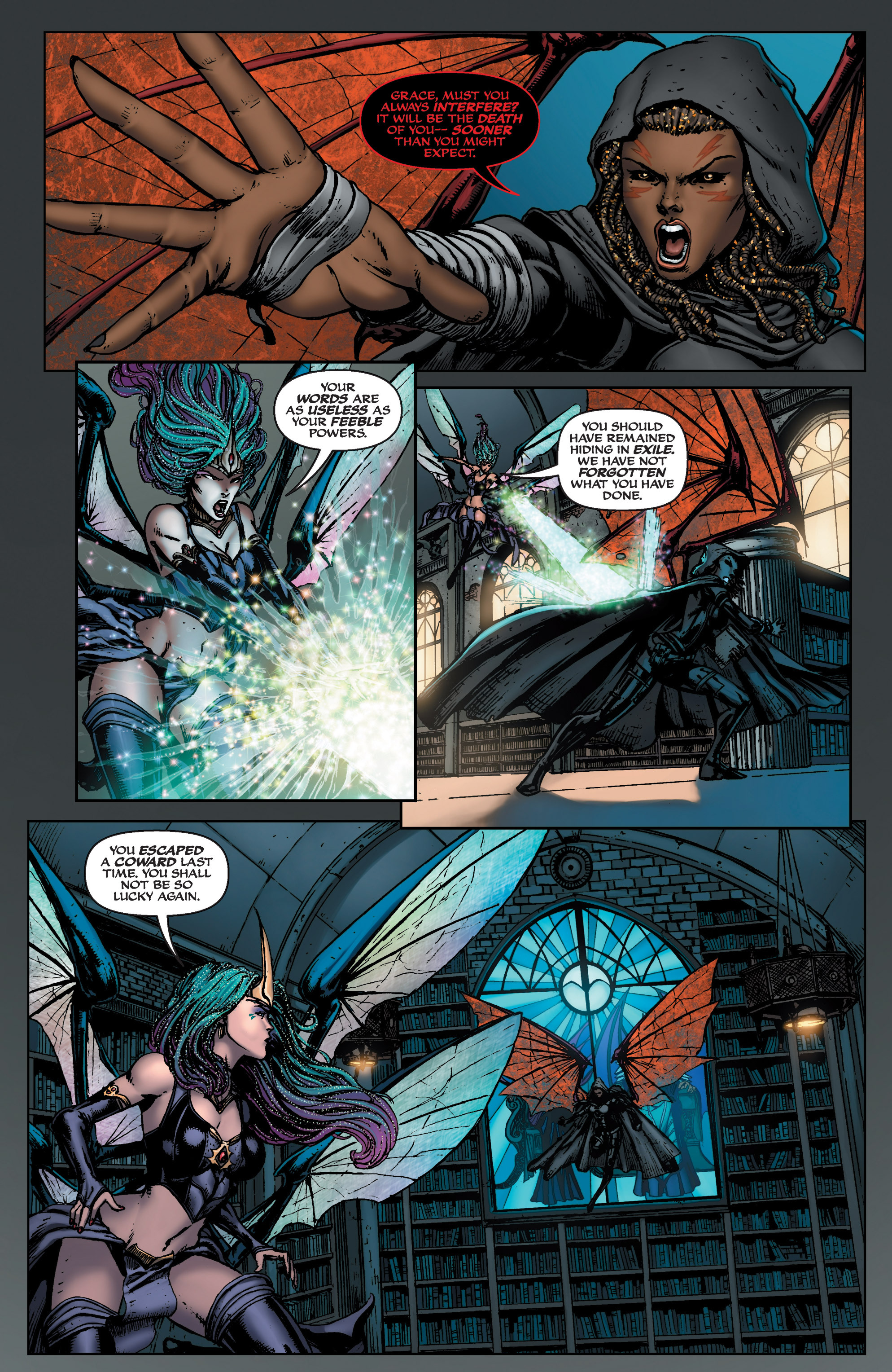 Read online Michael Turner's Soulfire (2011) comic -  Issue #1 - 7