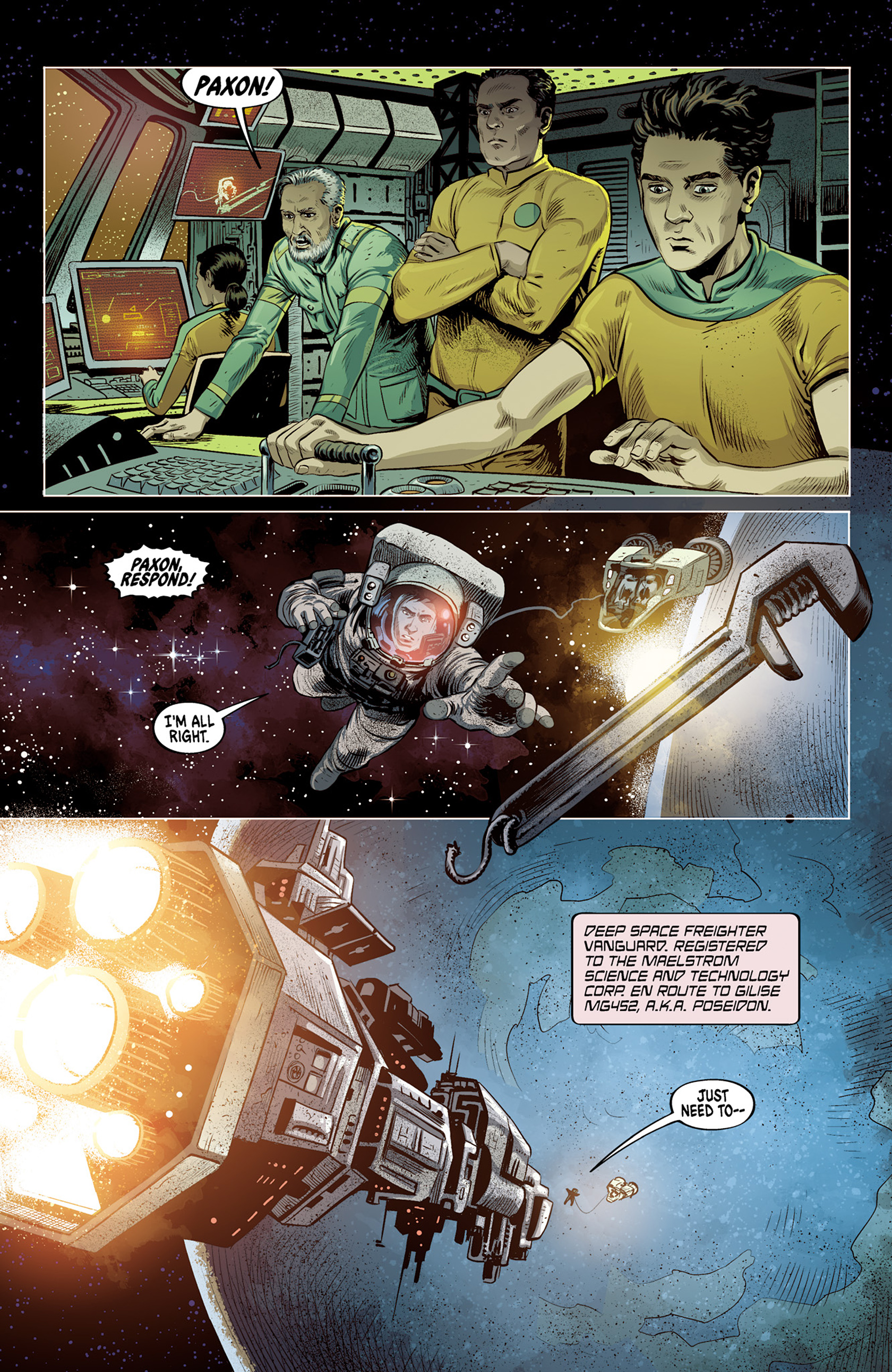 Read online Deep Gravity comic -  Issue #1 - 4