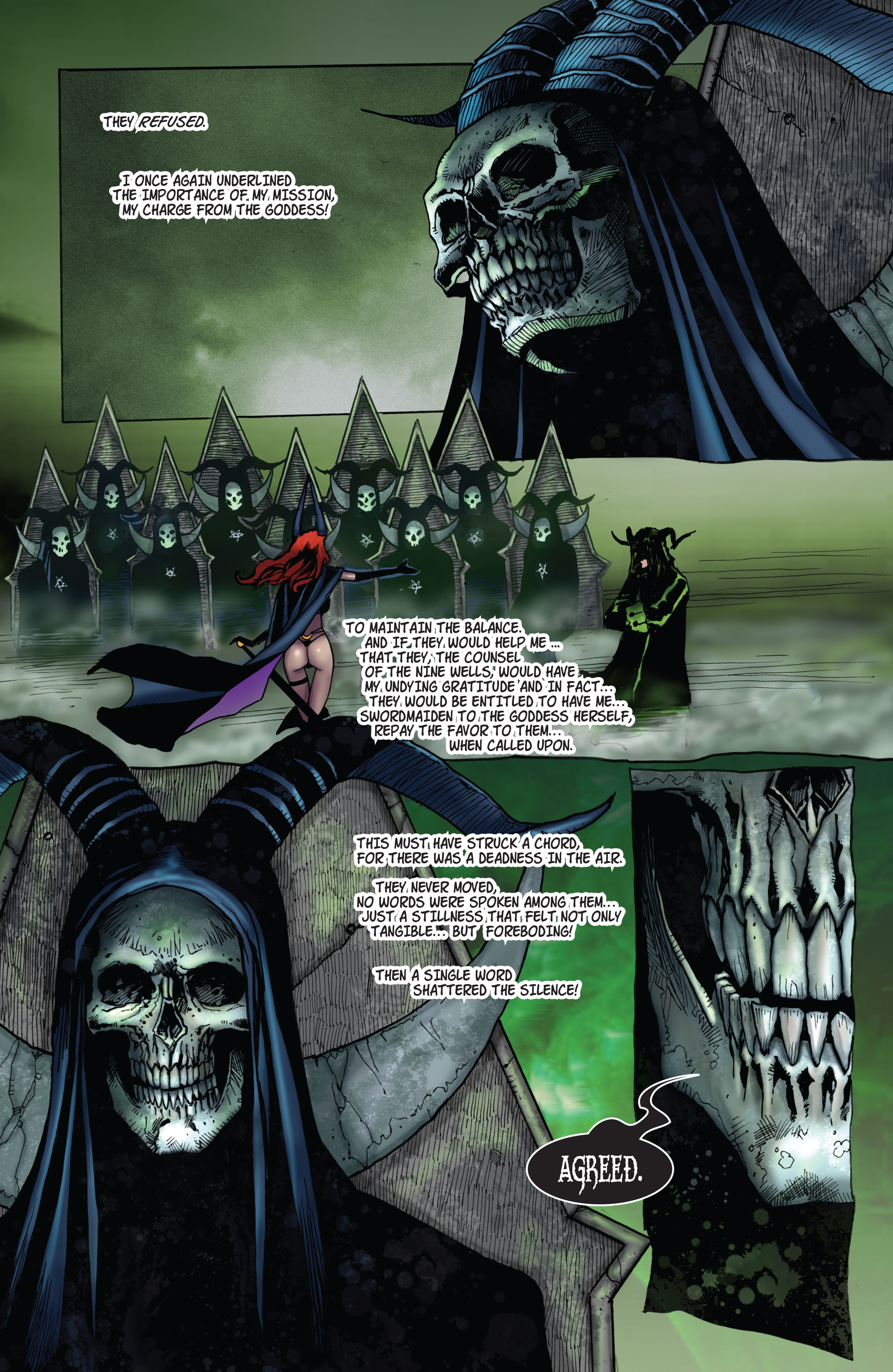 Read online Tarot: Witch of the Black Rose comic -  Issue #121 - 22