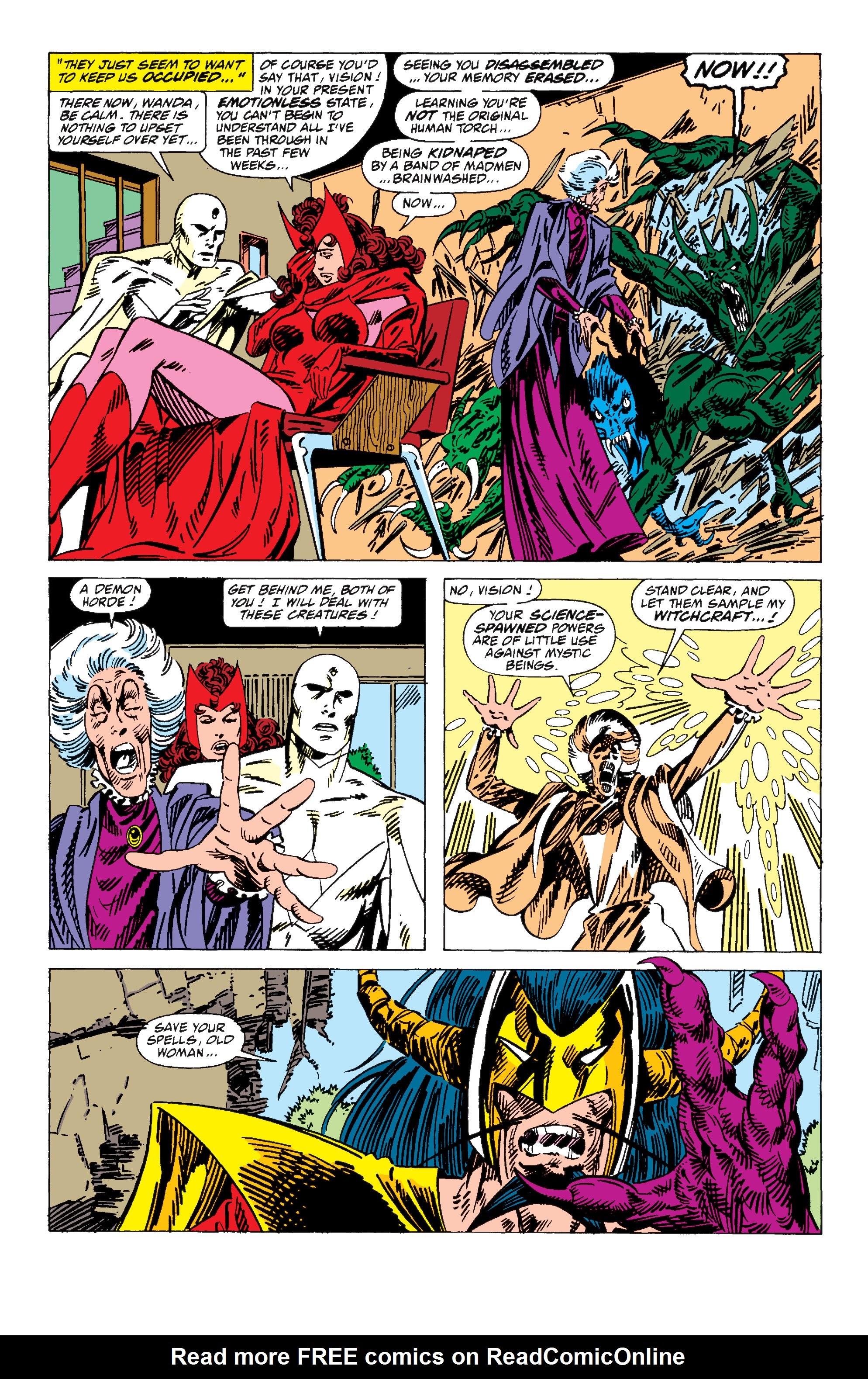 Read online Avengers West Coast Epic Collection: How The West Was Won comic -  Issue #Avengers West Coast Epic Collection Vision Quest (Part 4) - 84