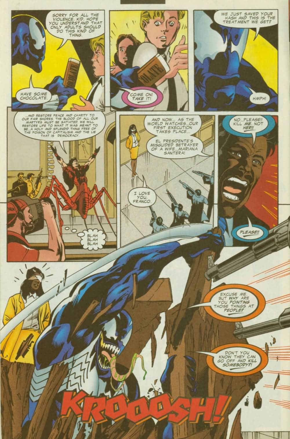 Read online Venom: Sign of the Boss comic -  Issue #1 - 17