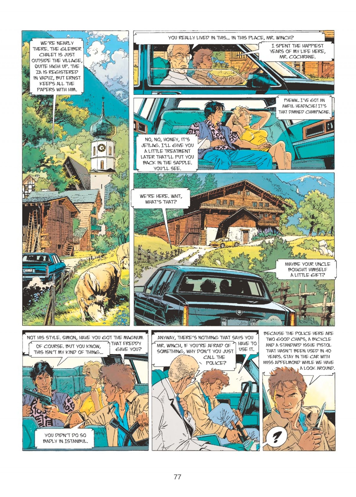 Read online Largo Winch comic -  Issue # TPB 1 - 77