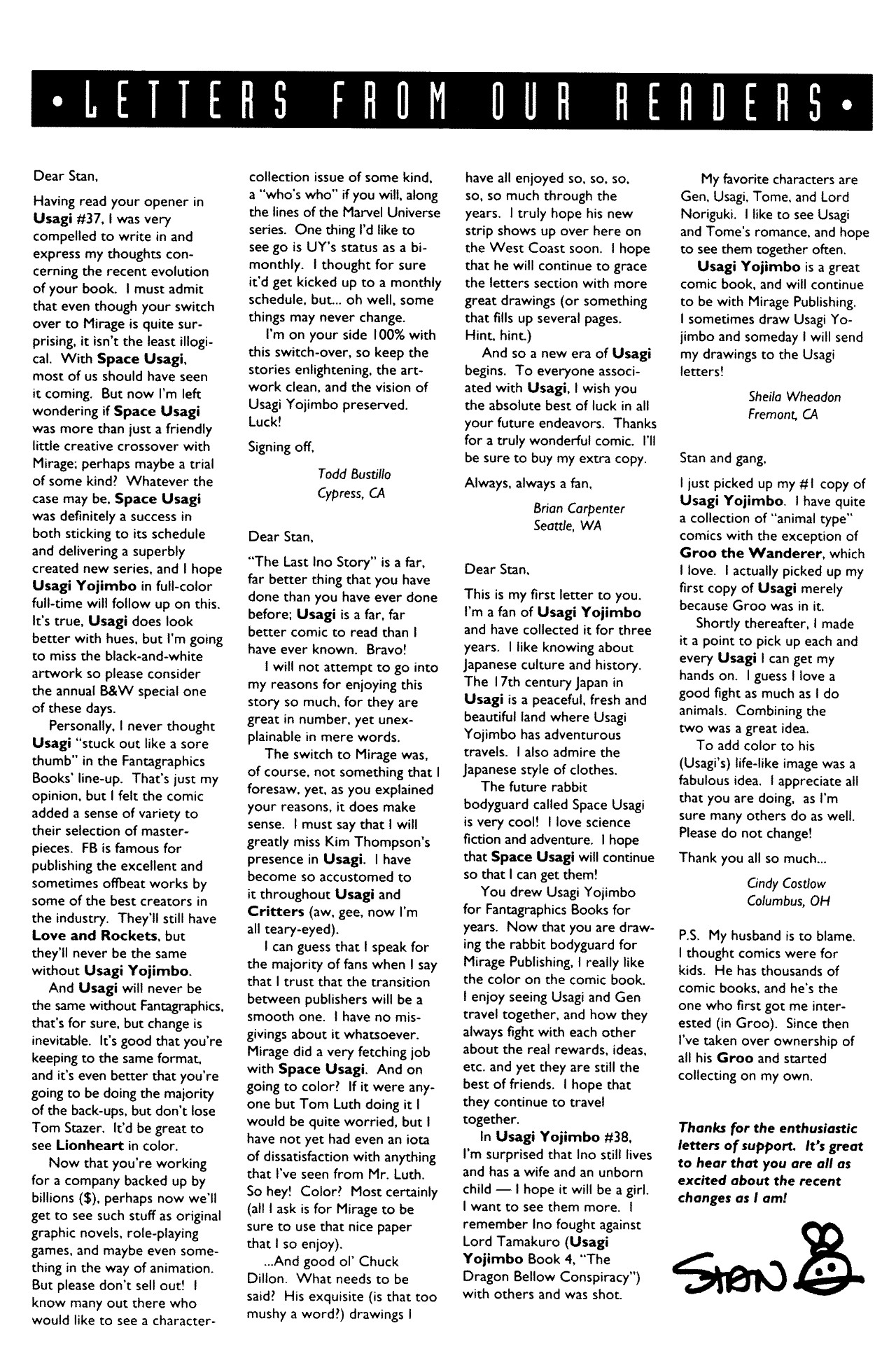 Read online Usagi Yojimbo (1993) comic -  Issue #2 - 30