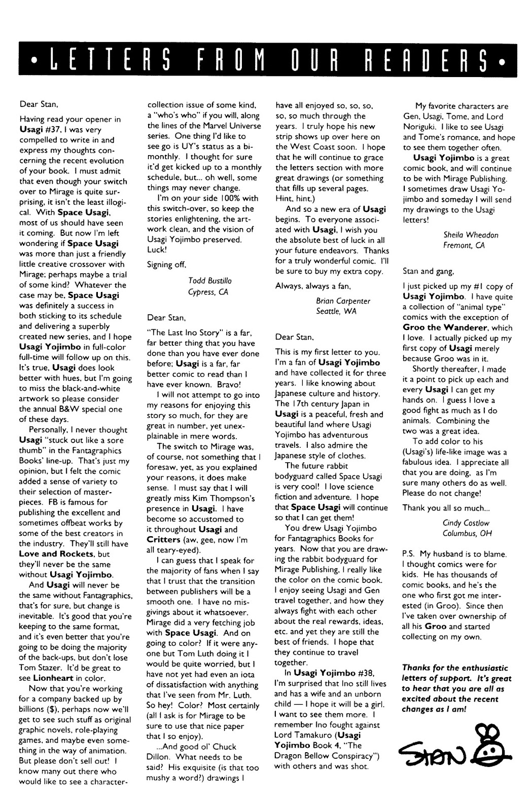 Usagi Yojimbo (1993) issue 2 - Page 30