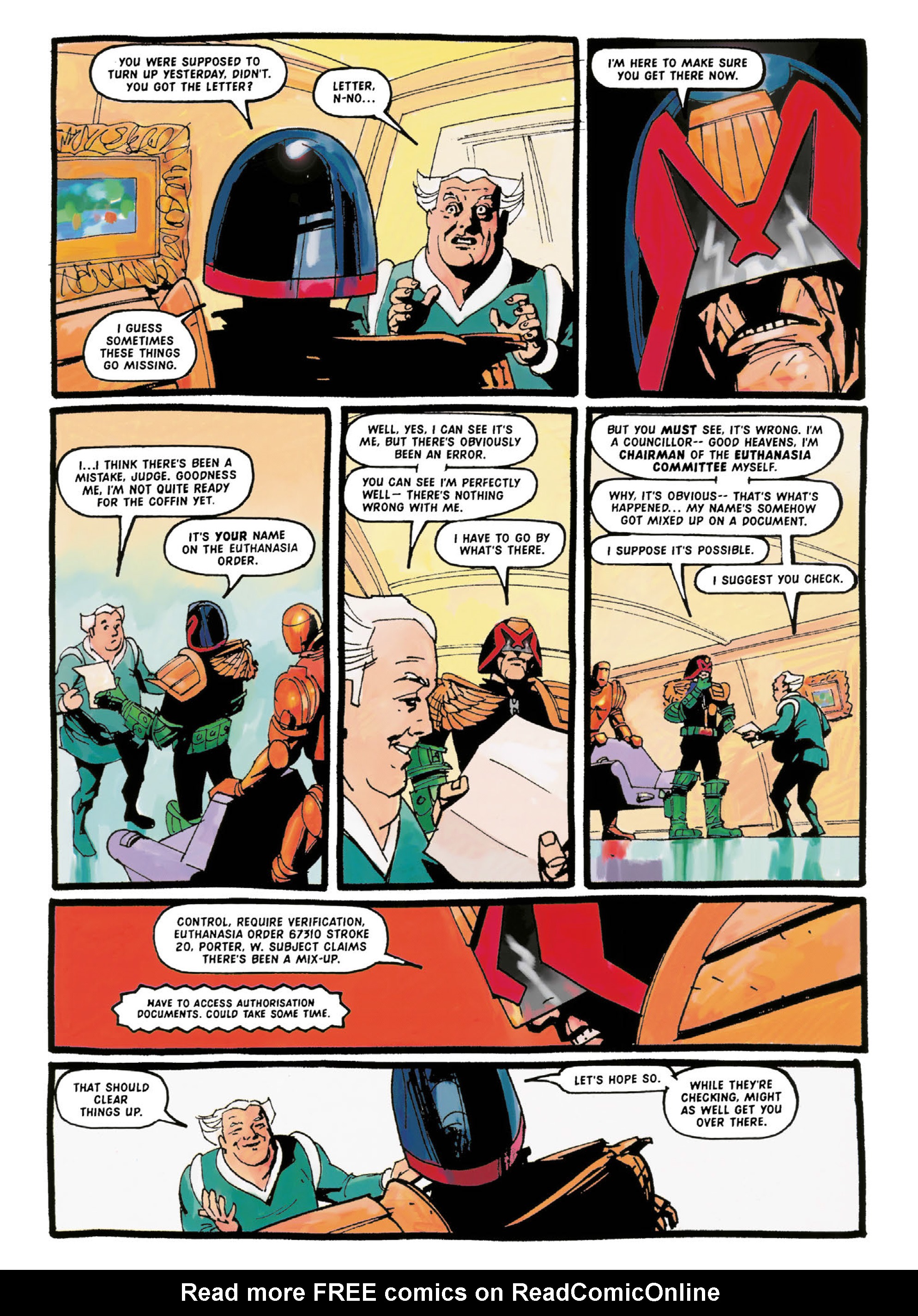 Read online Judge Dredd: The Complete Case Files comic -  Issue # TPB 28 - 271