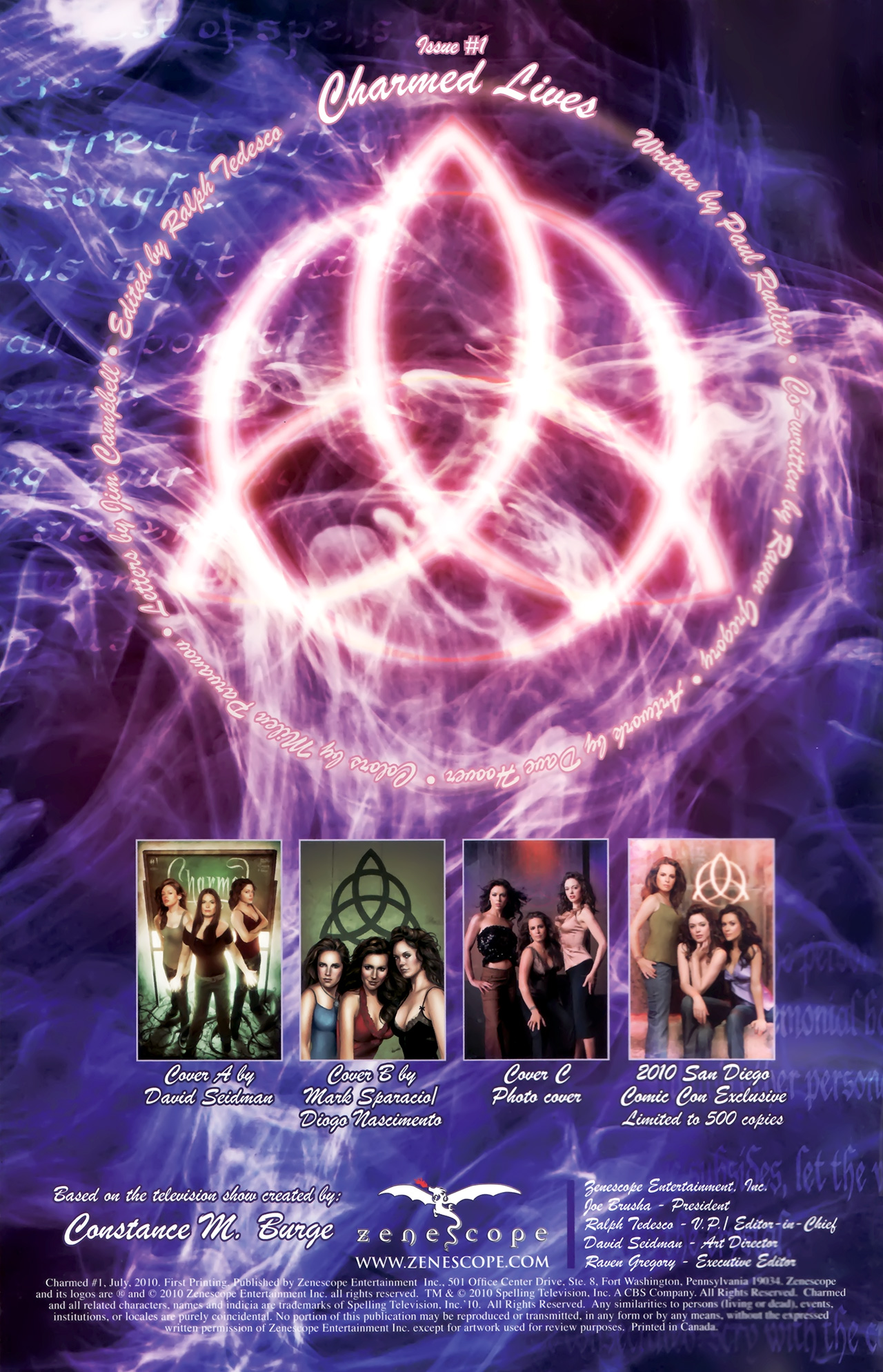 Read online Charmed comic -  Issue #1 - 4