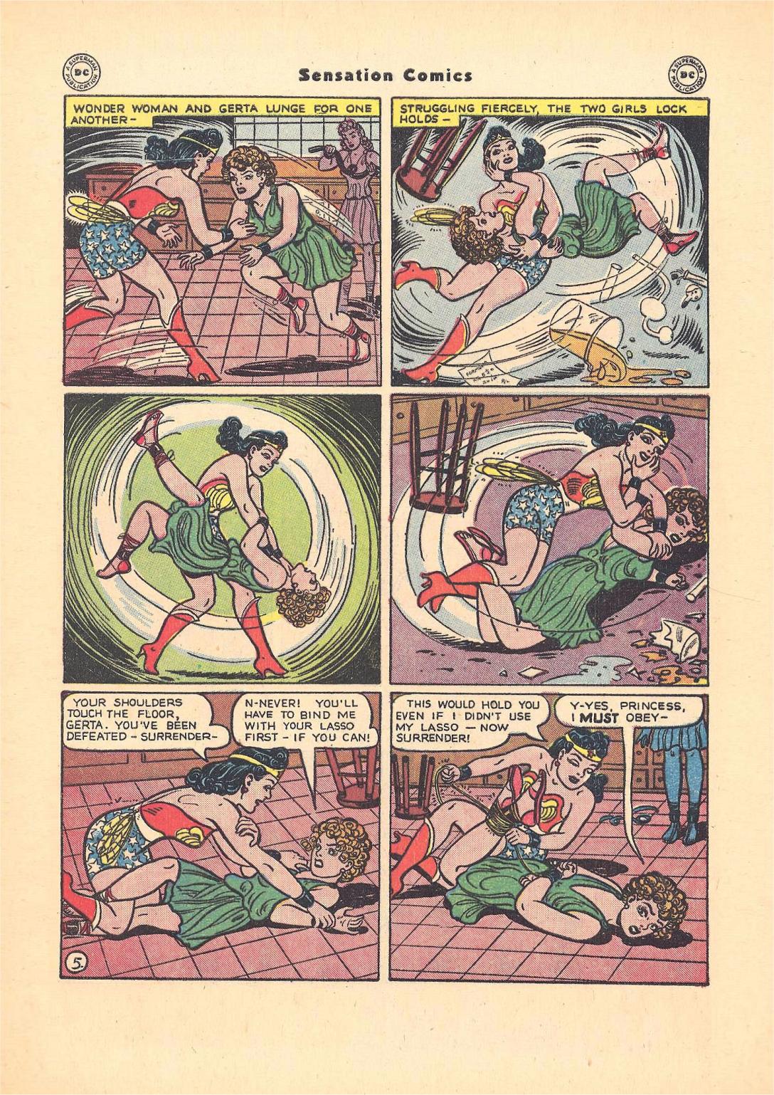 Read online Sensation (Mystery) Comics comic -  Issue #55 - 7