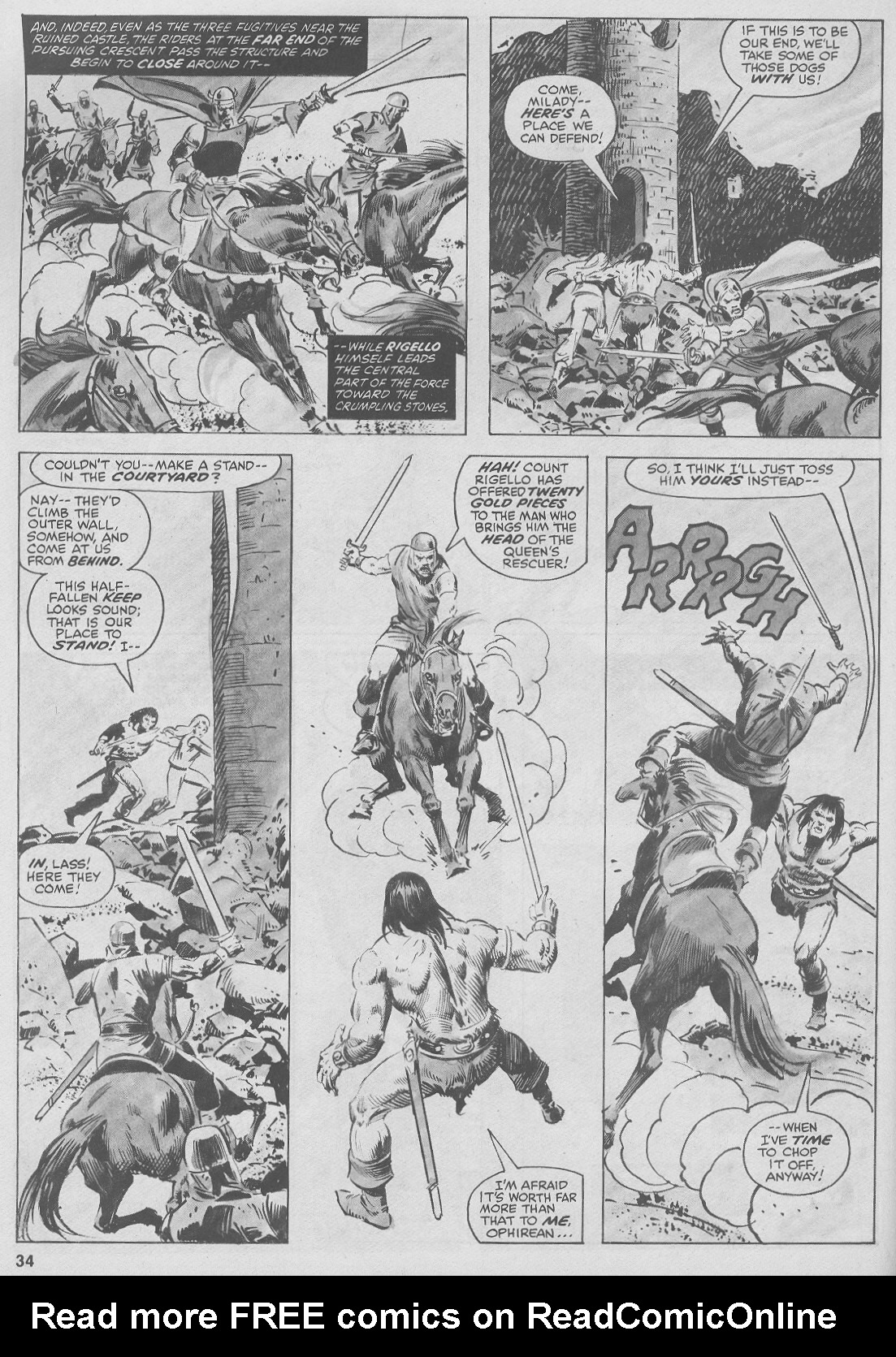 Read online The Savage Sword Of Conan comic -  Issue #44 - 34