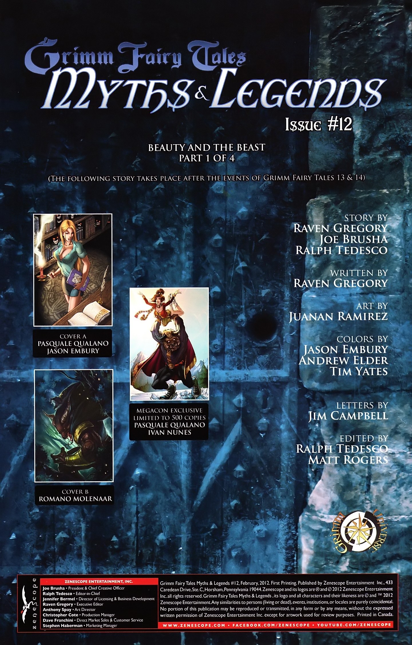 Read online Grimm Fairy Tales: Myths & Legends comic -  Issue #12 - 3