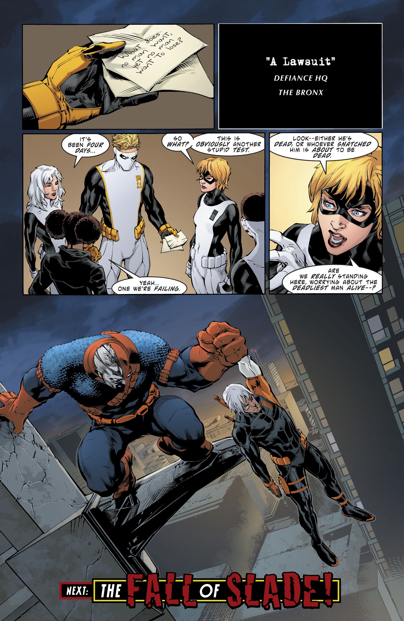 Read online Deathstroke (2016) comic -  Issue #25 - 31