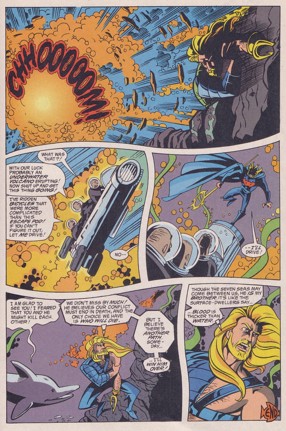 Read online Adventures in the DC Universe comic -  Issue #6 - 16