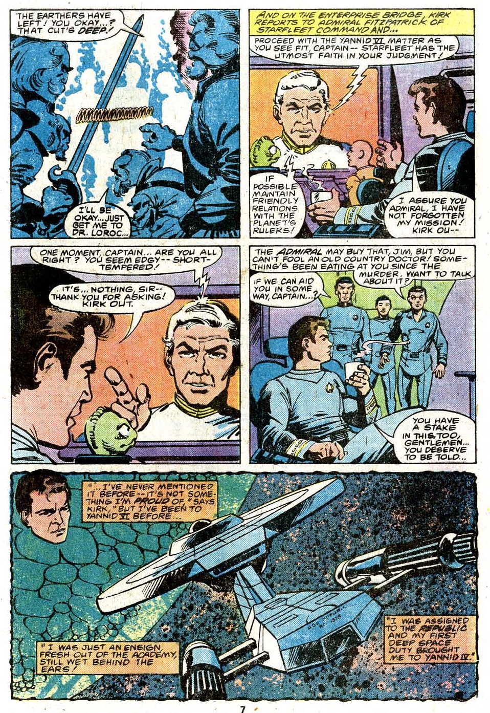 Read online Star Trek (1980) comic -  Issue #6 - 9