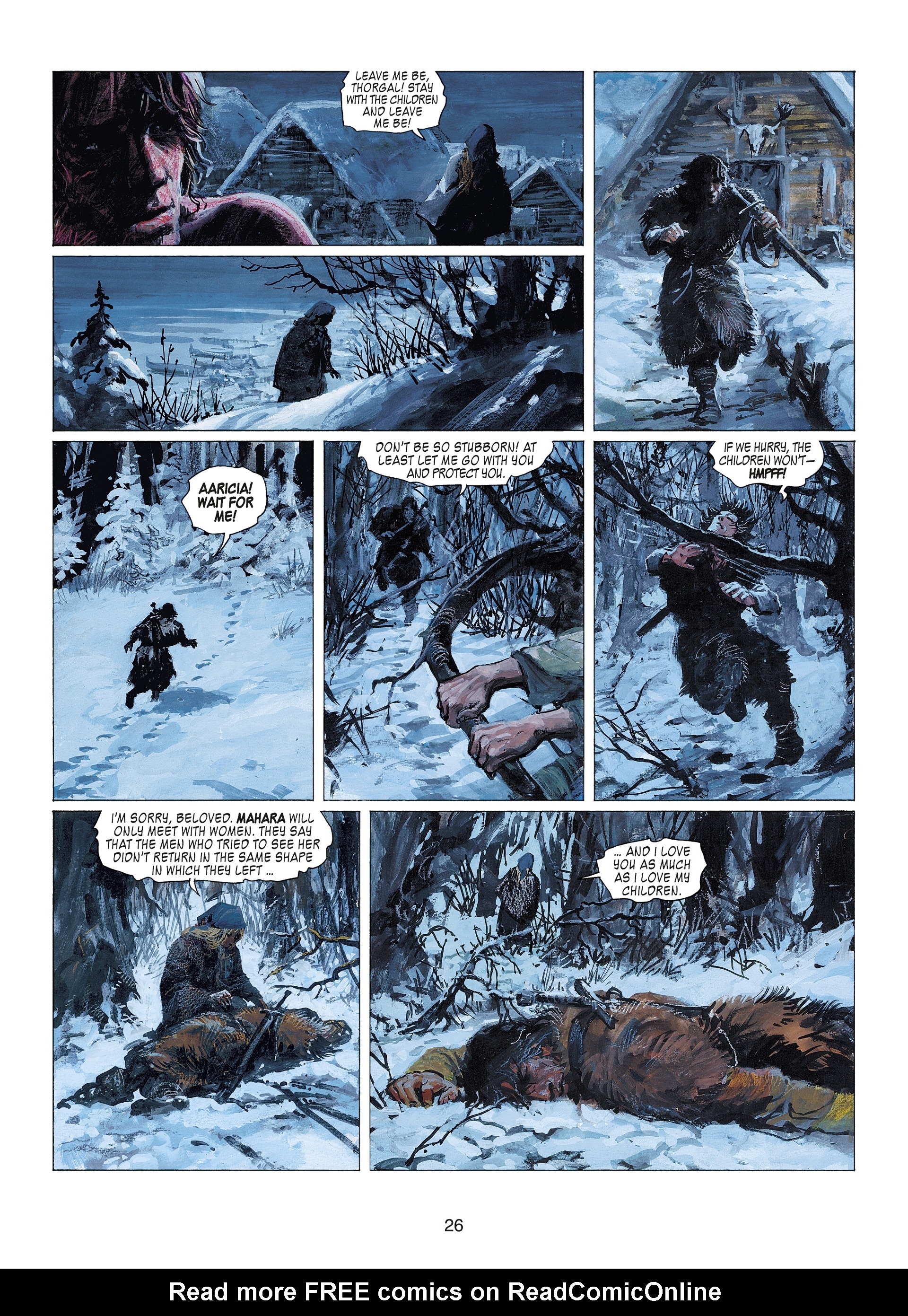 Read online Thorgal comic -  Issue #22 - 28