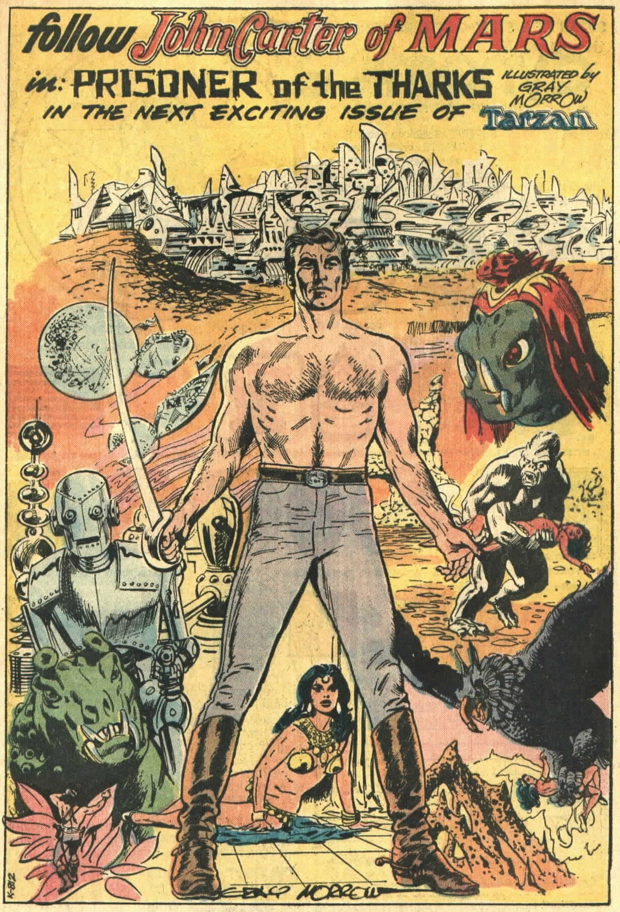 Read online Tarzan (1972) comic -  Issue #207 - 40
