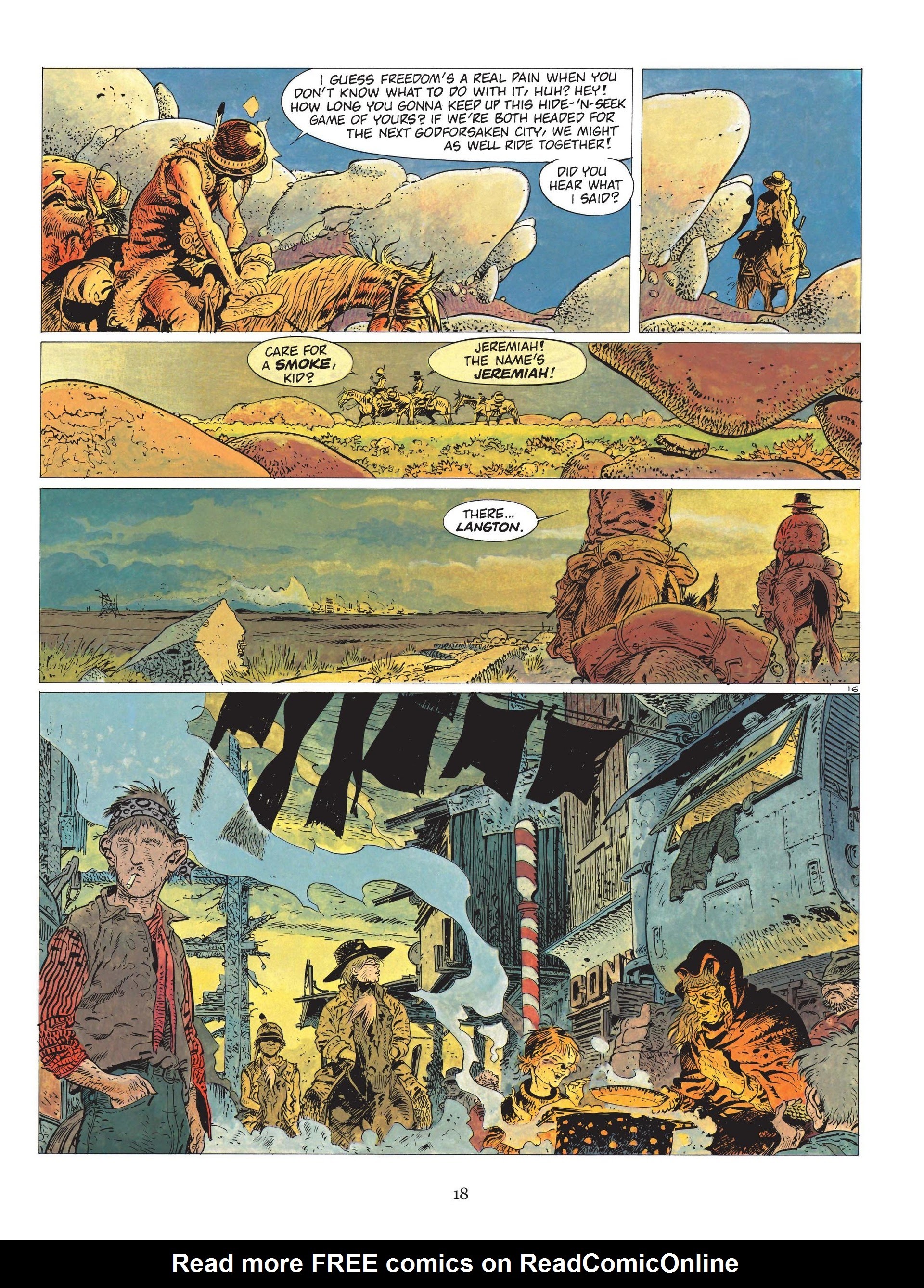 Read online Jeremiah comic -  Issue #1 - 20