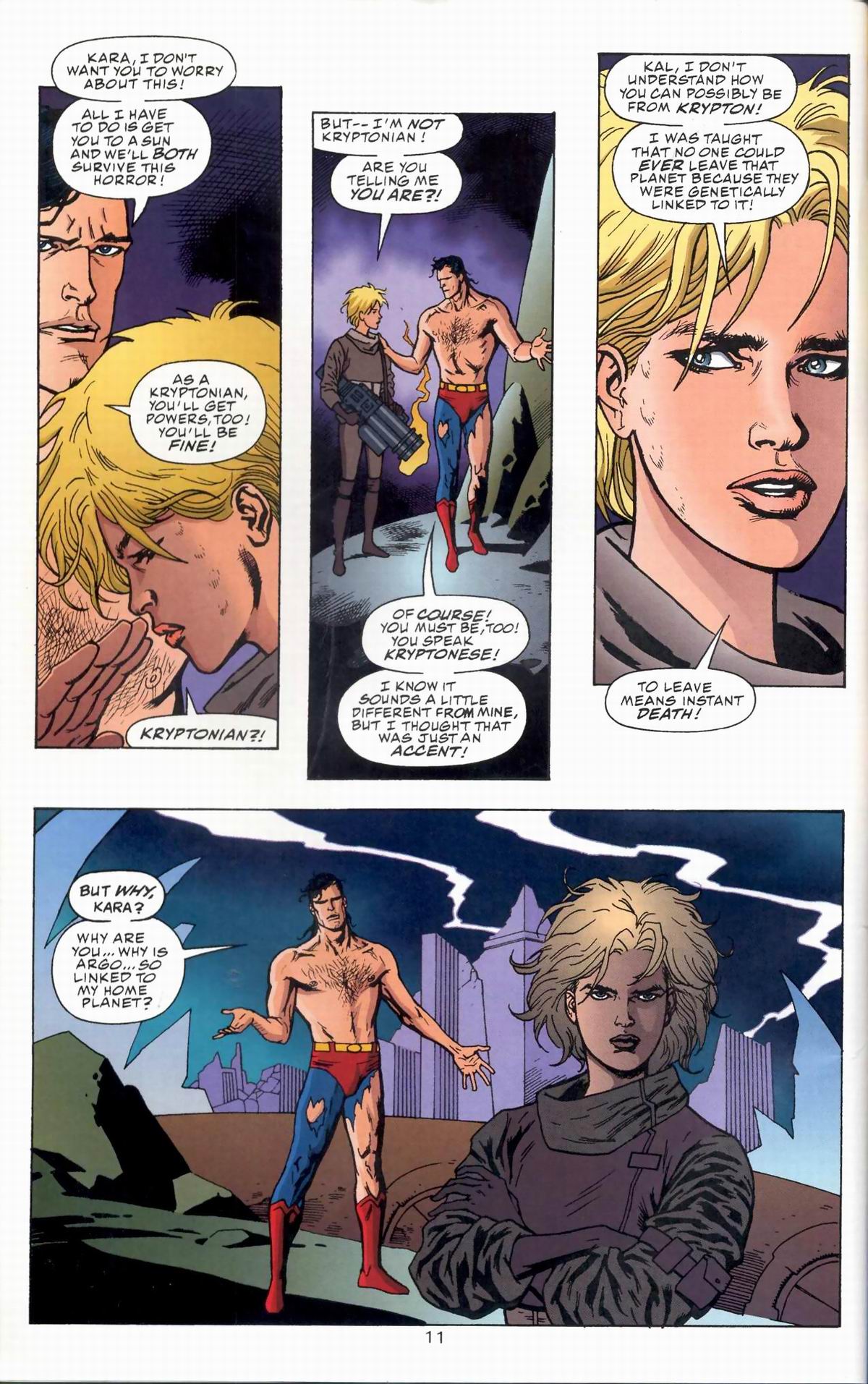 Read online Superman vs. Aliens comic -  Issue #3 - 14