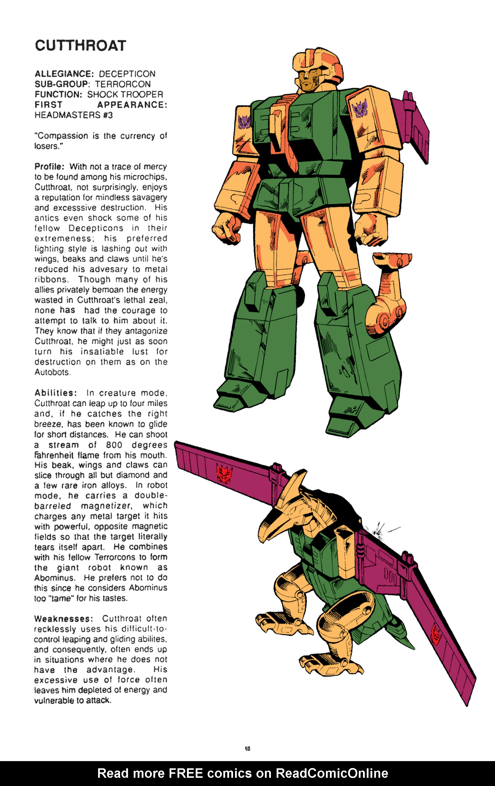 Read online The Transformers Classics comic -  Issue # TPB 8 - 40