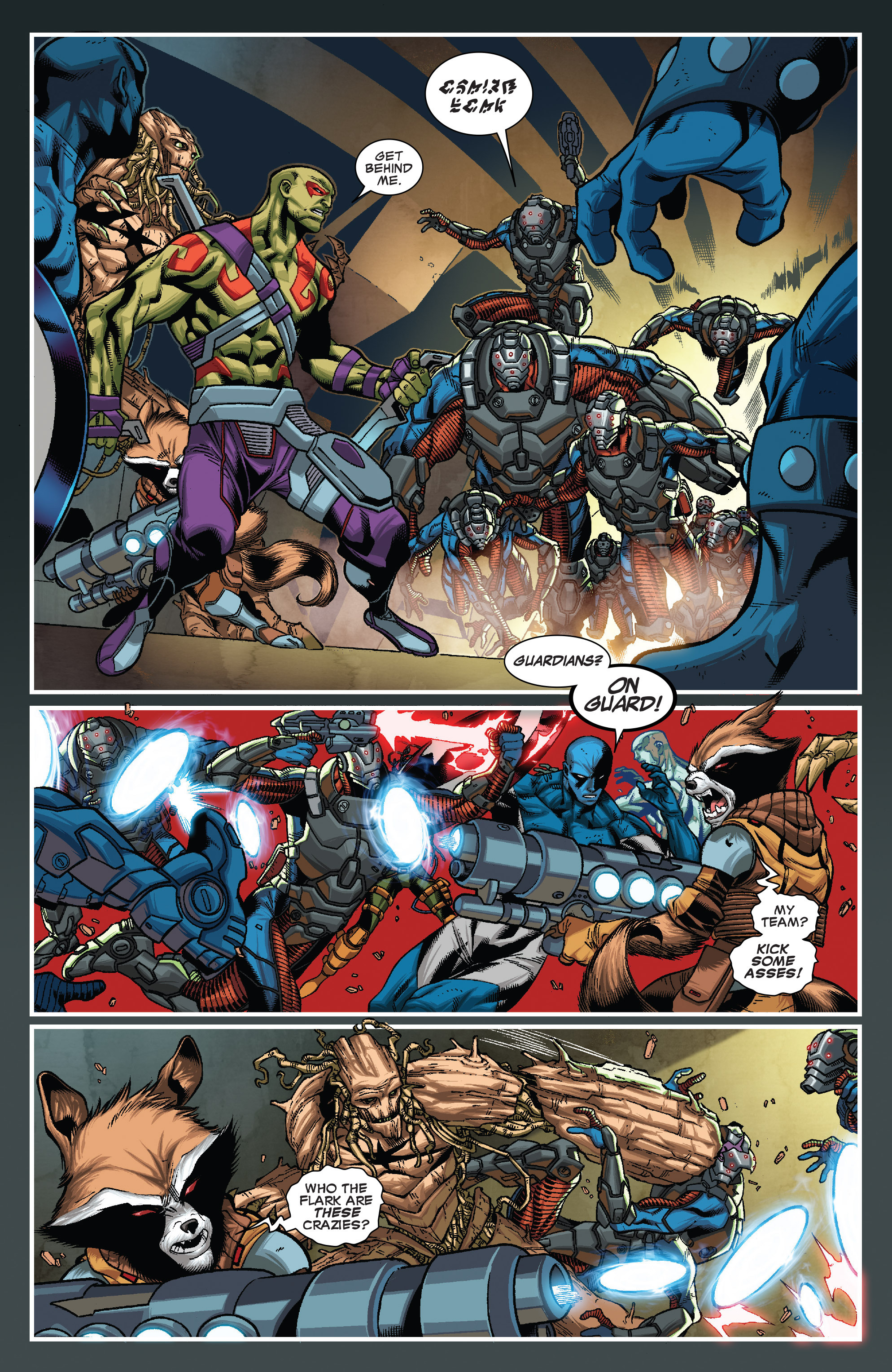 Read online Guardians of Infinity comic -  Issue #1 - 11