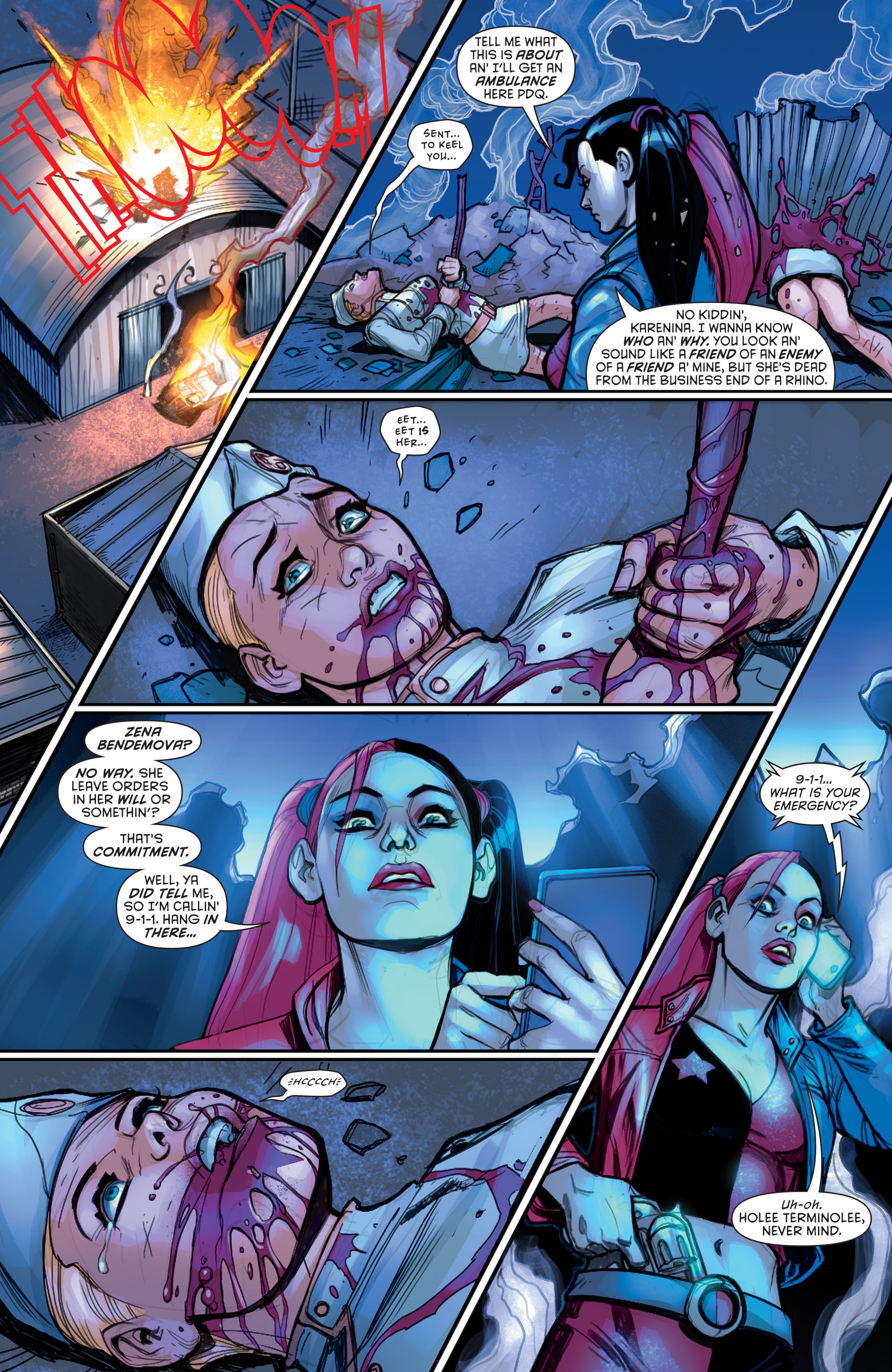 Read online Harley Quinn (2014) comic -  Issue #22 - 15
