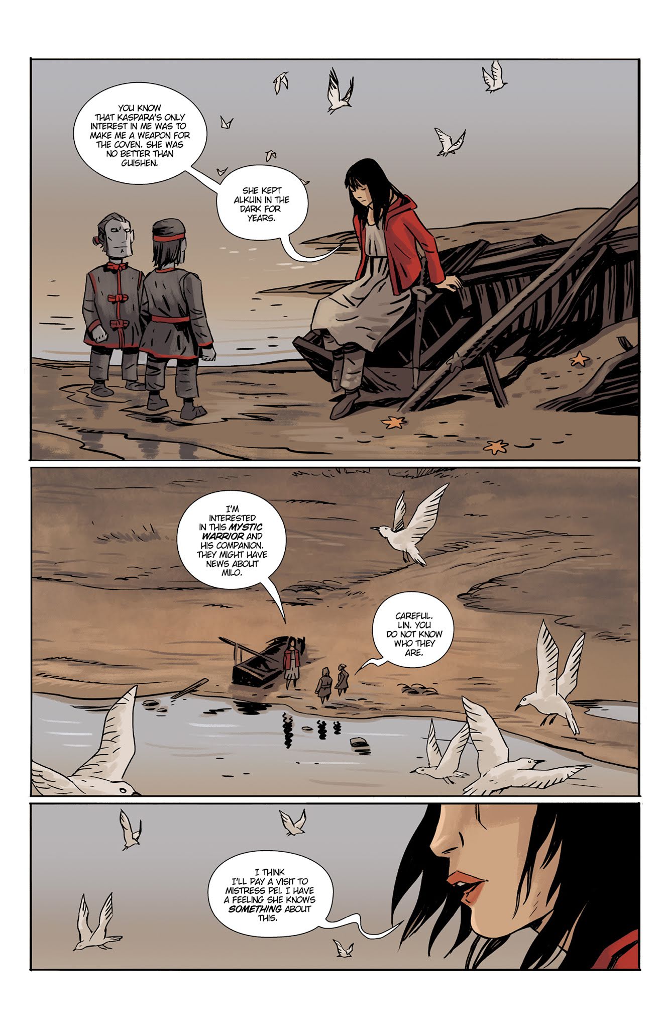 Read online The Portent: Ashes comic -  Issue # TPB - 35