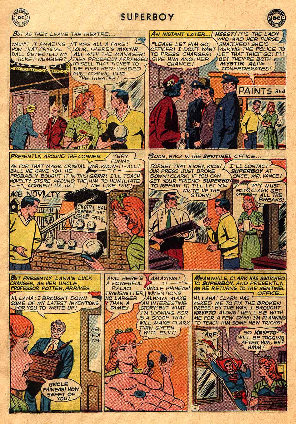 Read online Superboy (1949) comic -  Issue #111 - 4