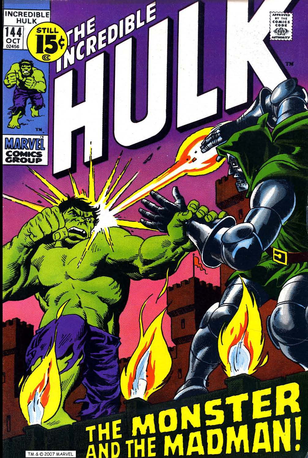 Read online The Incredible Hulk (1968) comic -  Issue #144 - 1