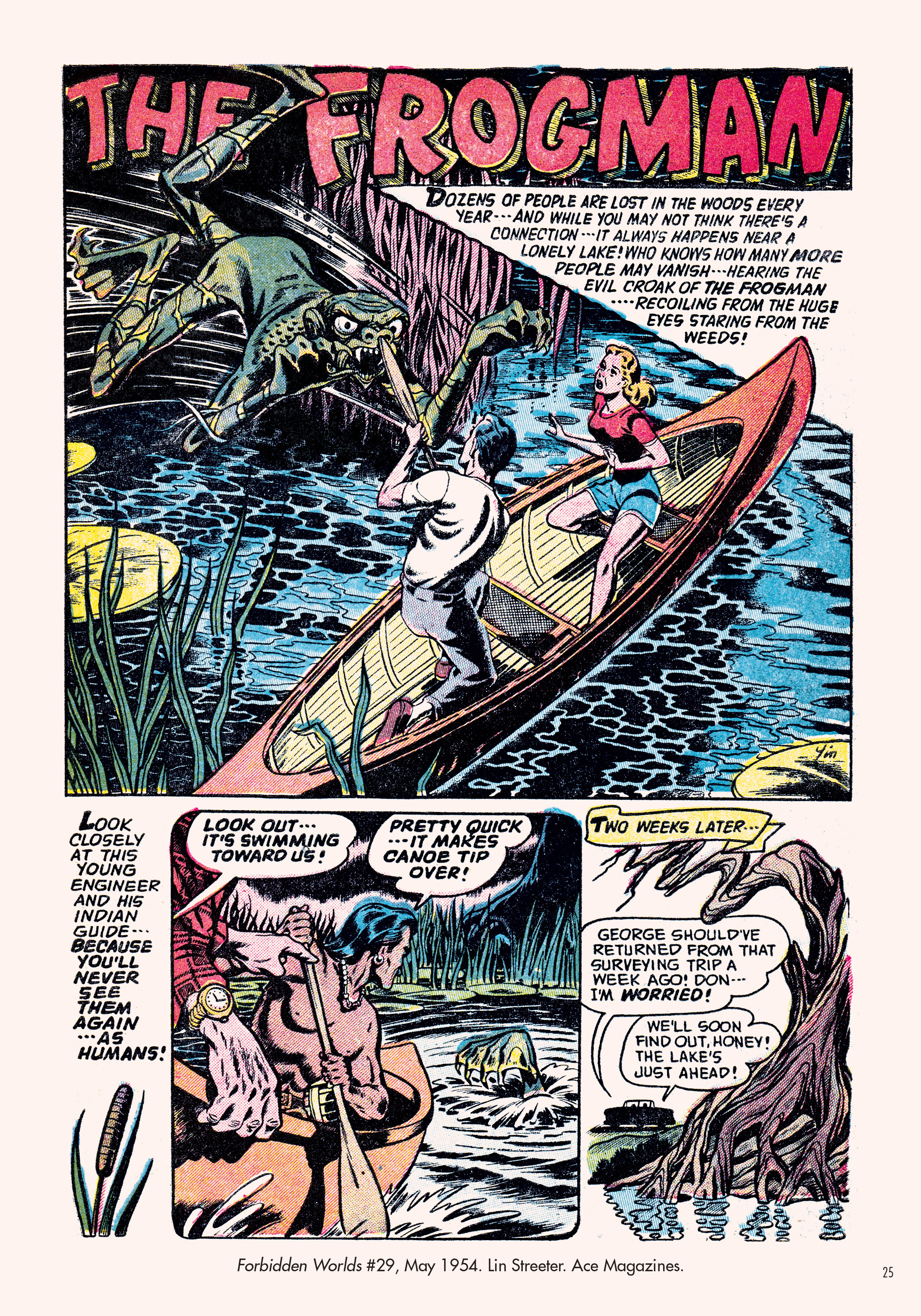 Read online Classic Monsters of Pre-Code Horror Comics: Swamp Monsters comic -  Issue # TPB - 25