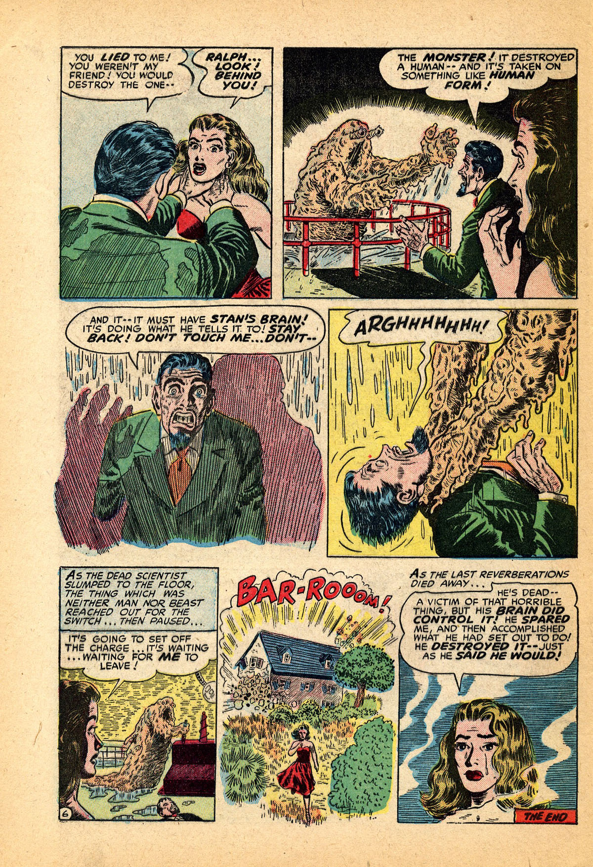 Read online Adventures Into The Unknown comic -  Issue #51 - 32