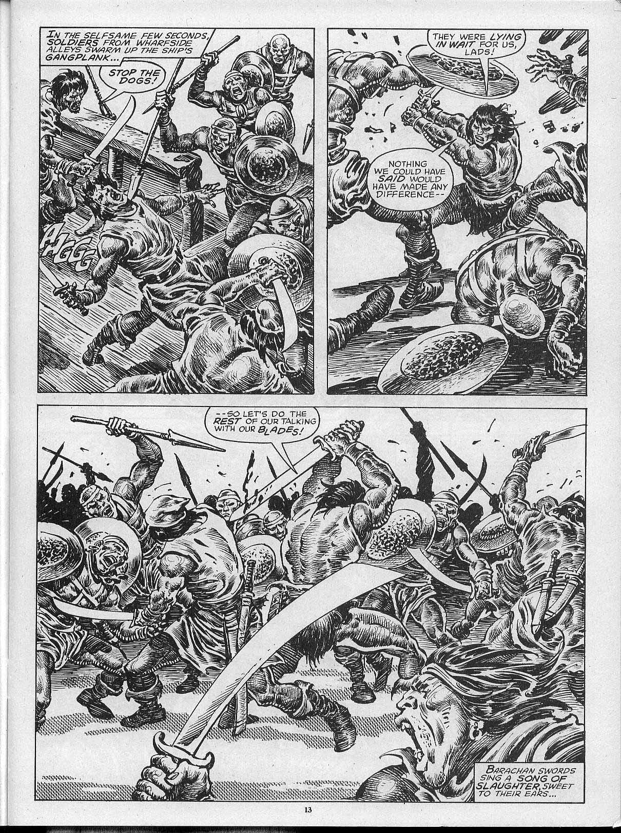 Read online The Savage Sword Of Conan comic -  Issue #202 - 15