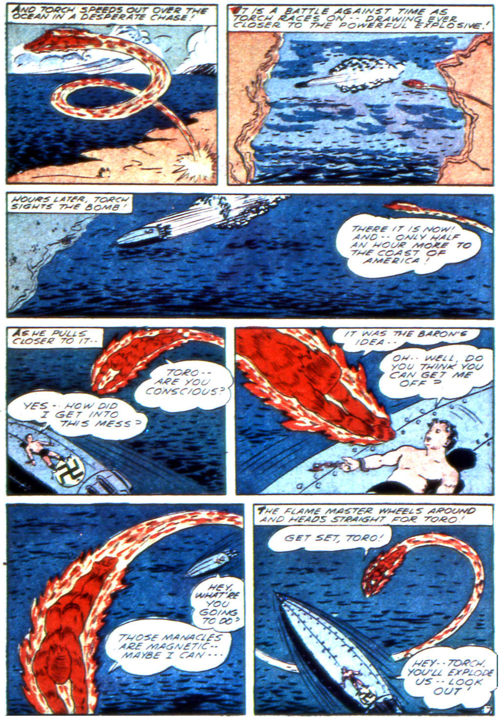 Read online The Human Torch (1940) comic -  Issue #12 - 19