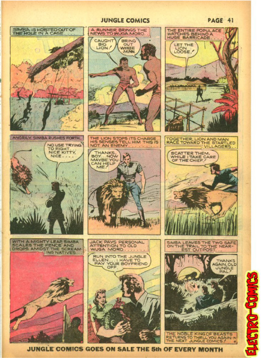 Read online Jungle Comics comic -  Issue #12 - 44