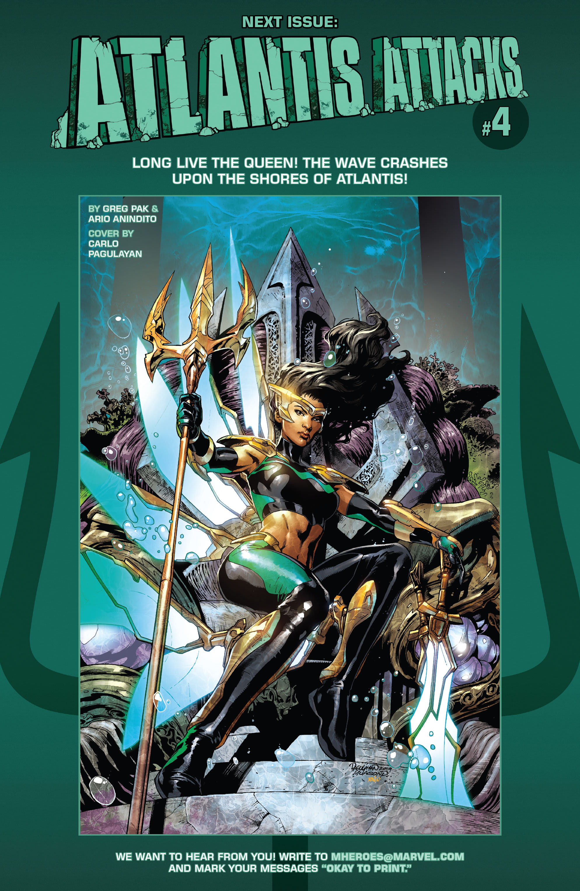 Read online Atlantis Attacks comic -  Issue #3 - 22