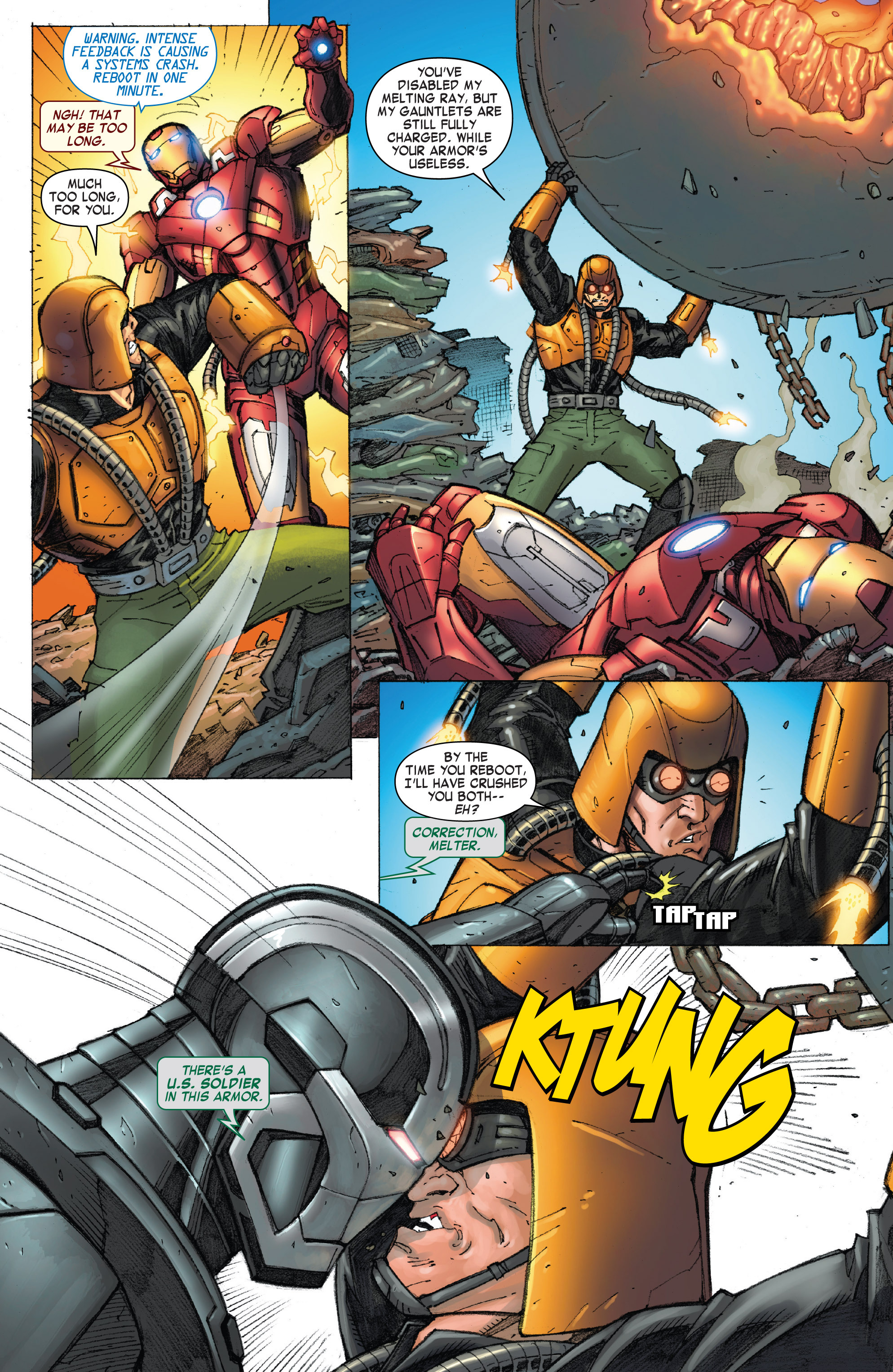 Read online Iron Man: The Coming of the Melter comic -  Issue # Full - 19
