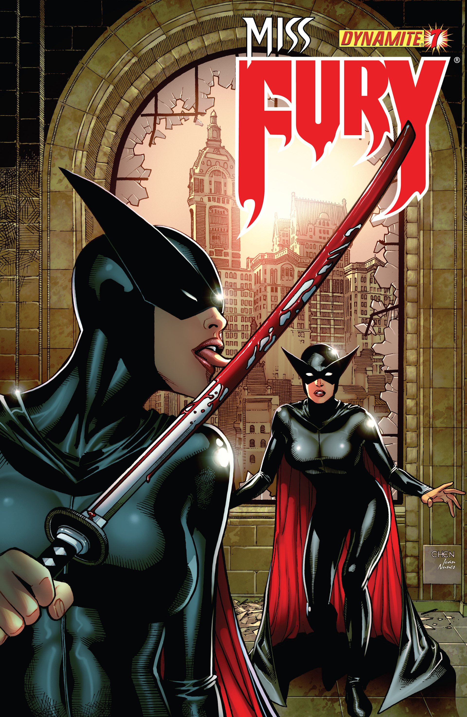 Read online Miss Fury (2013) comic -  Issue #7 - 4