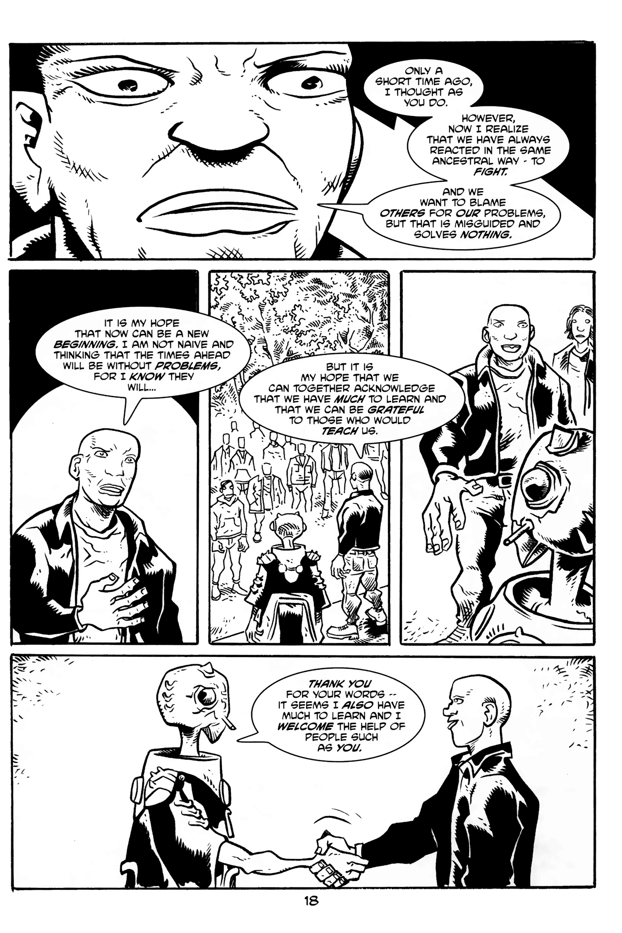 Read online Michelangelo The Third Kind comic -  Issue #4 - 20