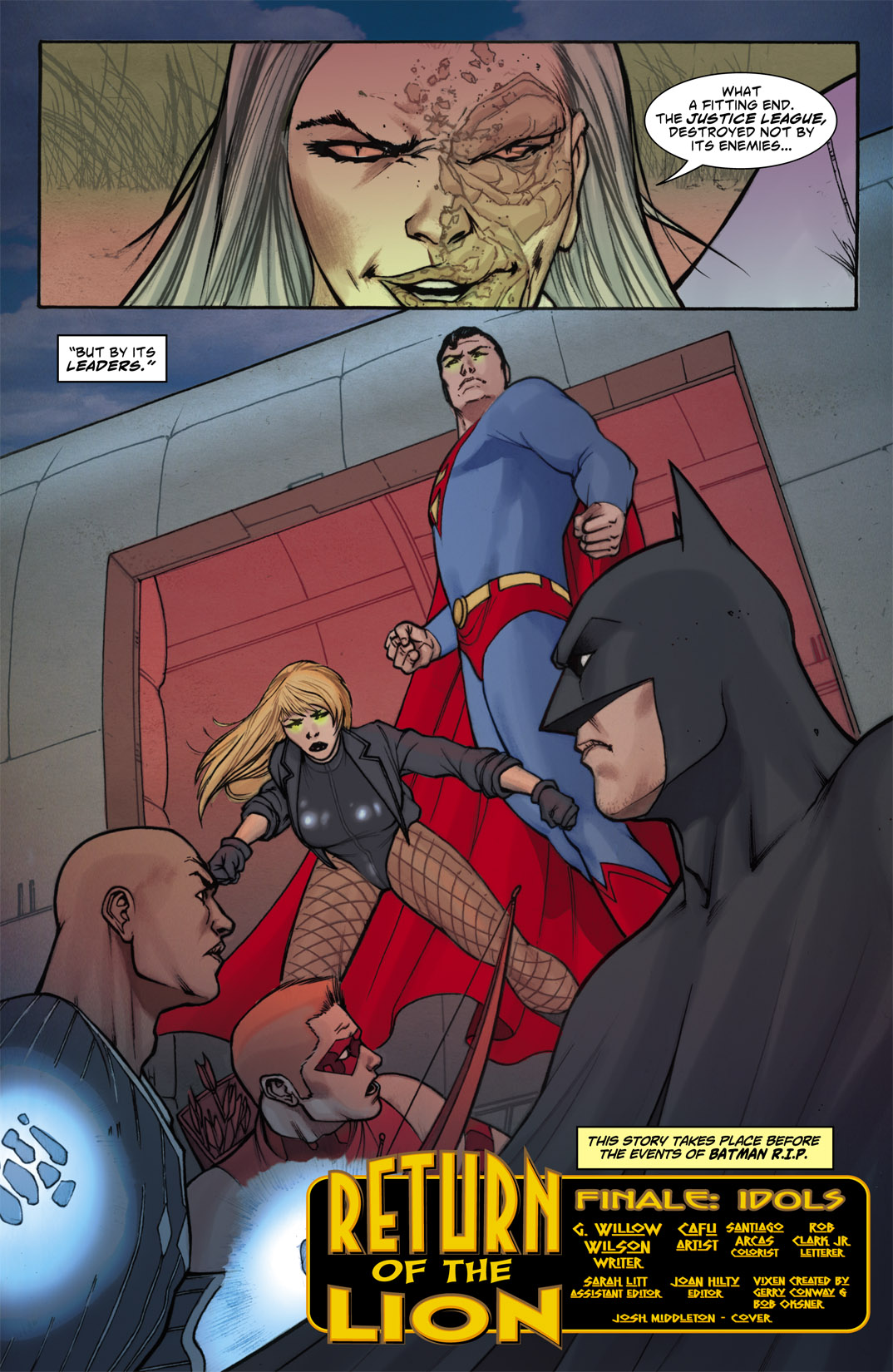 Read online Vixen: Return of the Lion comic -  Issue #5 - 2