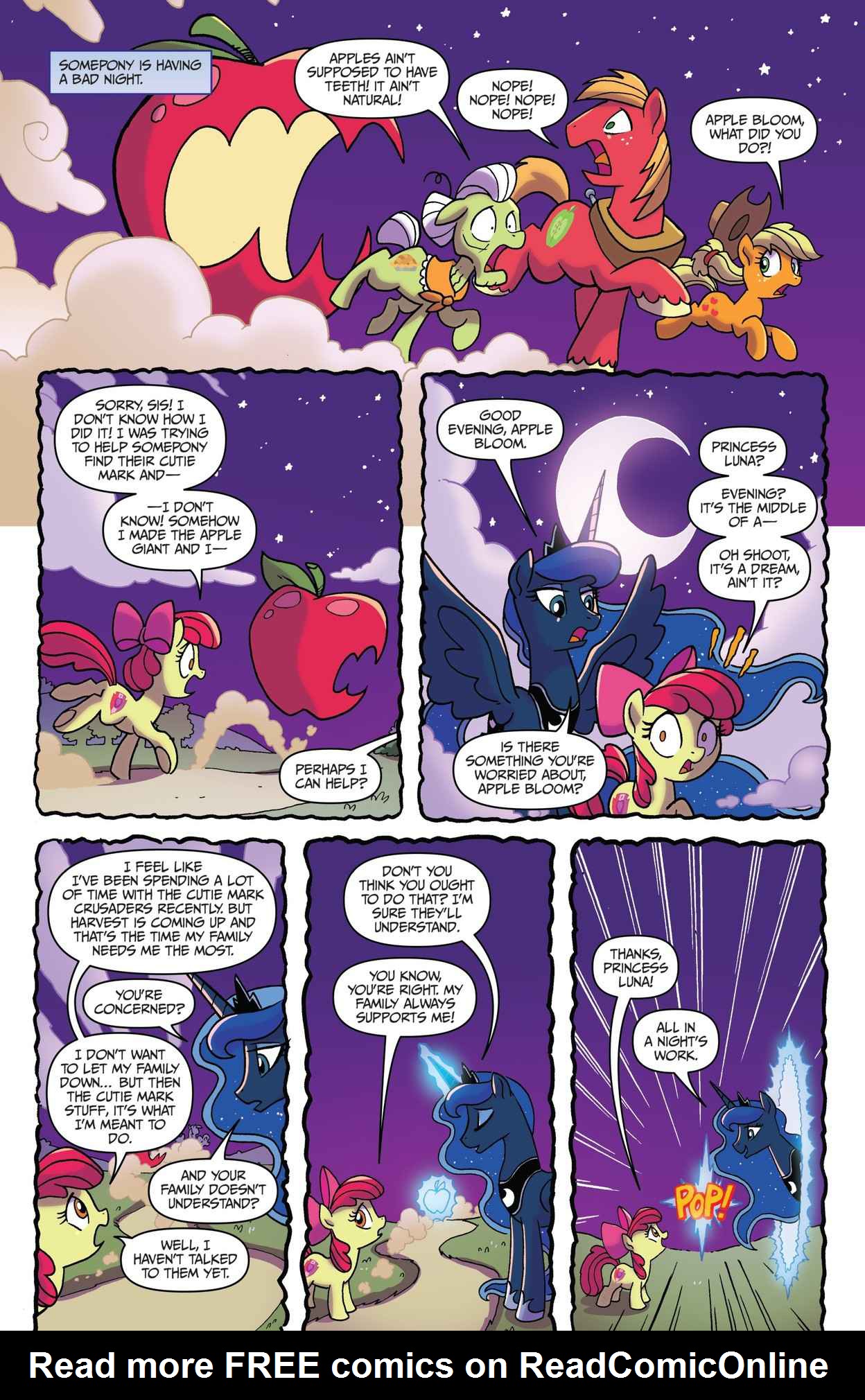 Read online My Little Pony: Nightmare Knights comic -  Issue #1 - 4