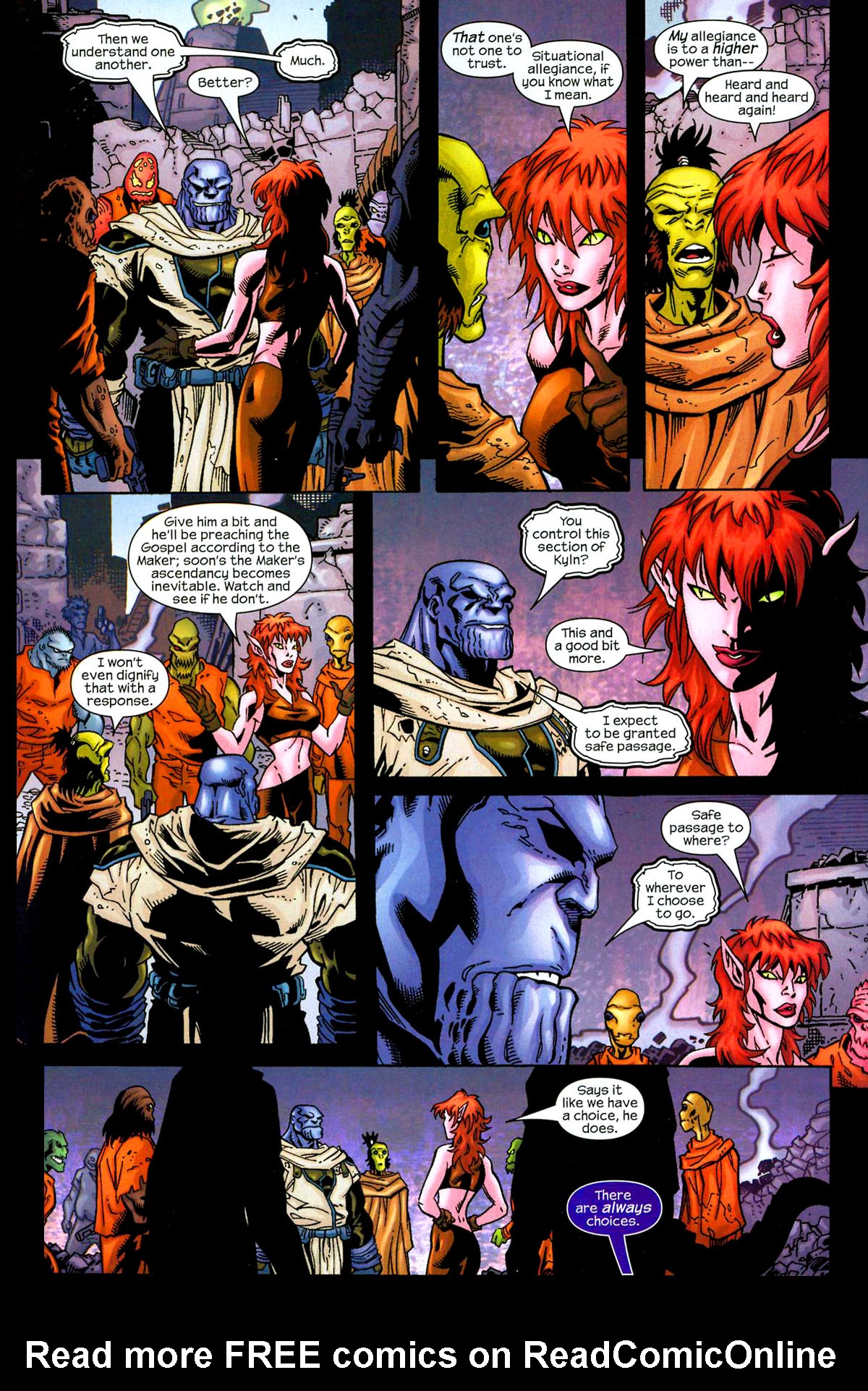 Read online Thanos (2003) comic -  Issue #9 - 16