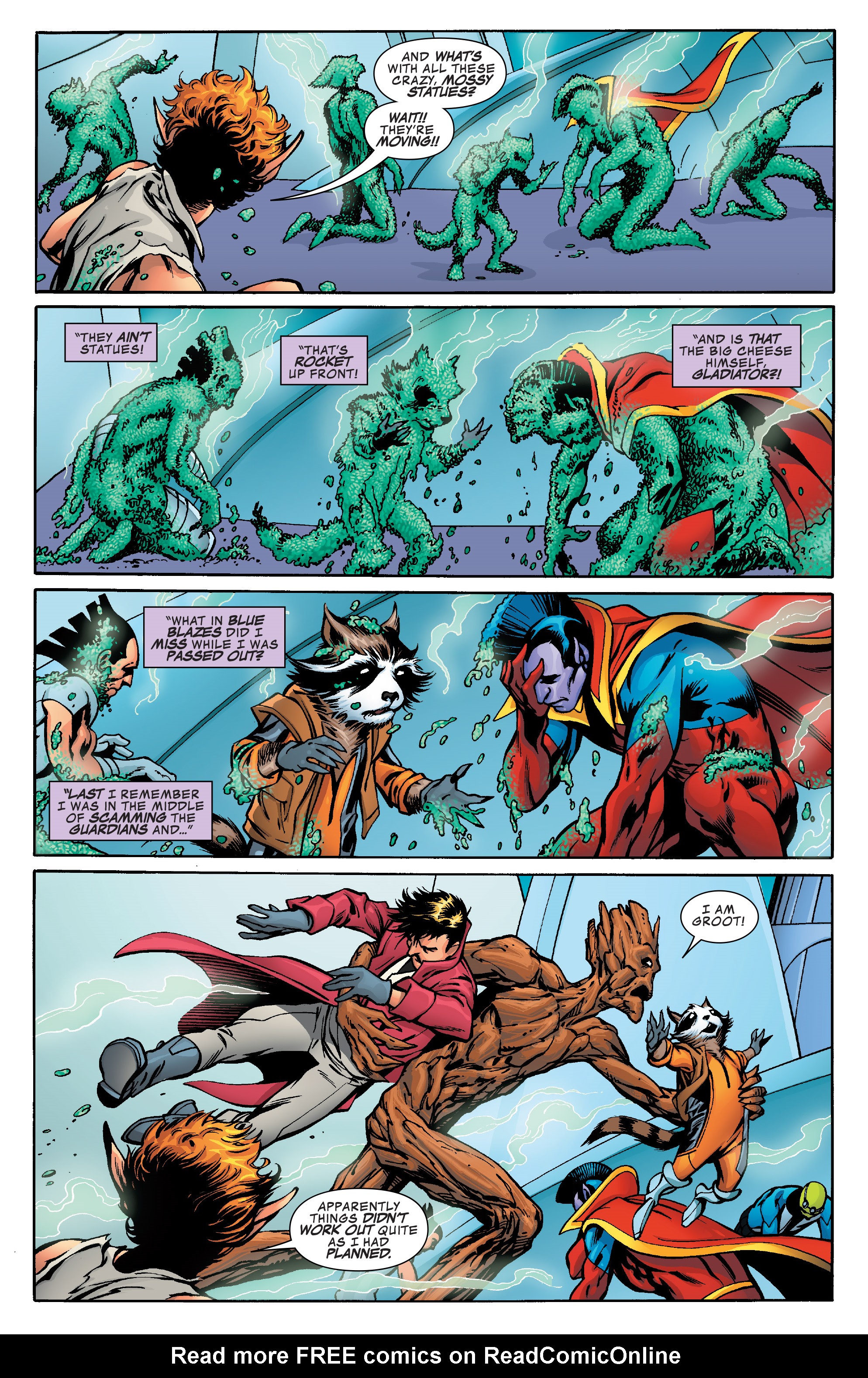 Read online Guardians of the Galaxy: Mother Entropy comic -  Issue #5 - 15