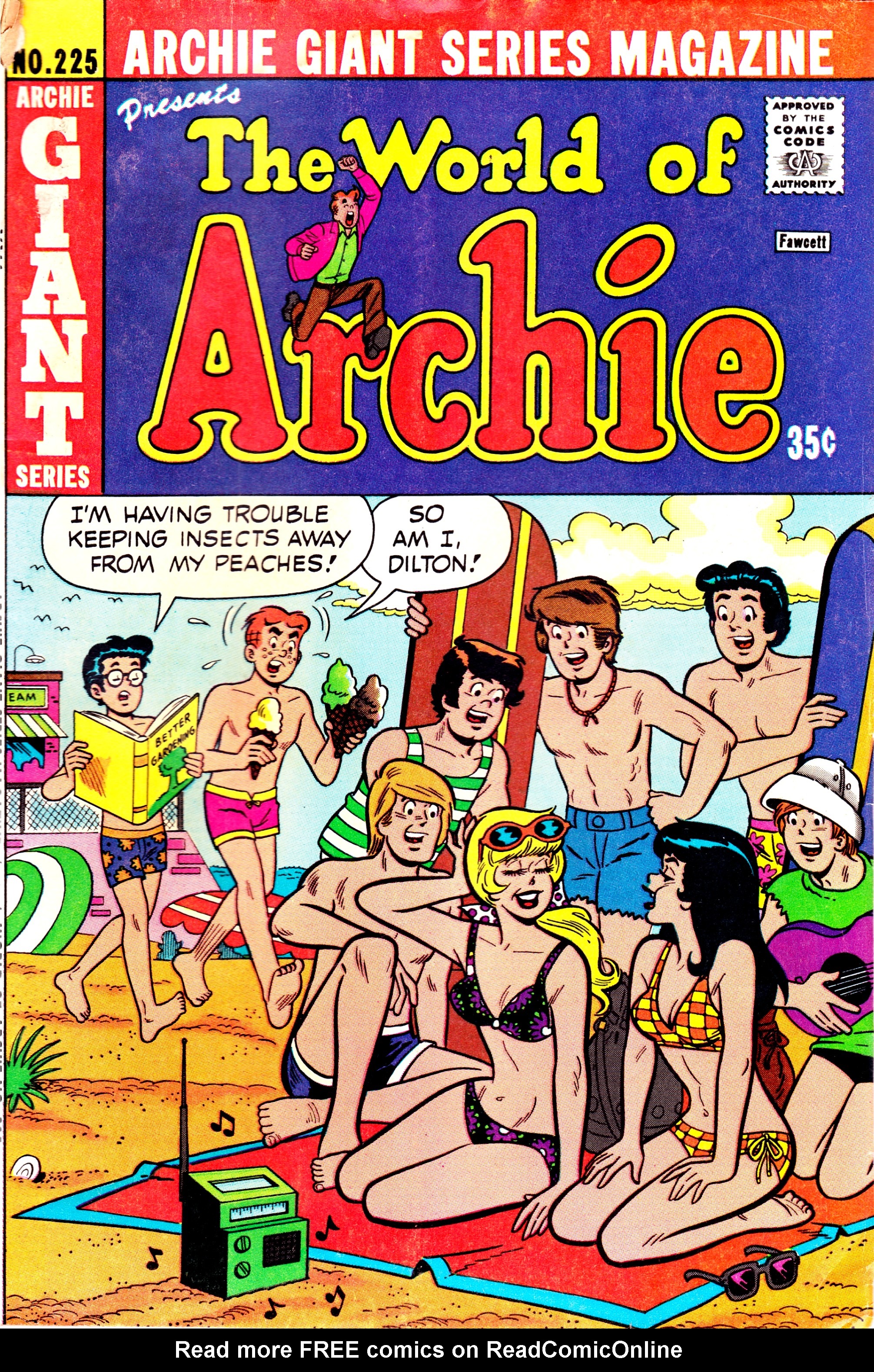 Read online Archie Giant Series Magazine comic -  Issue #225 - 1